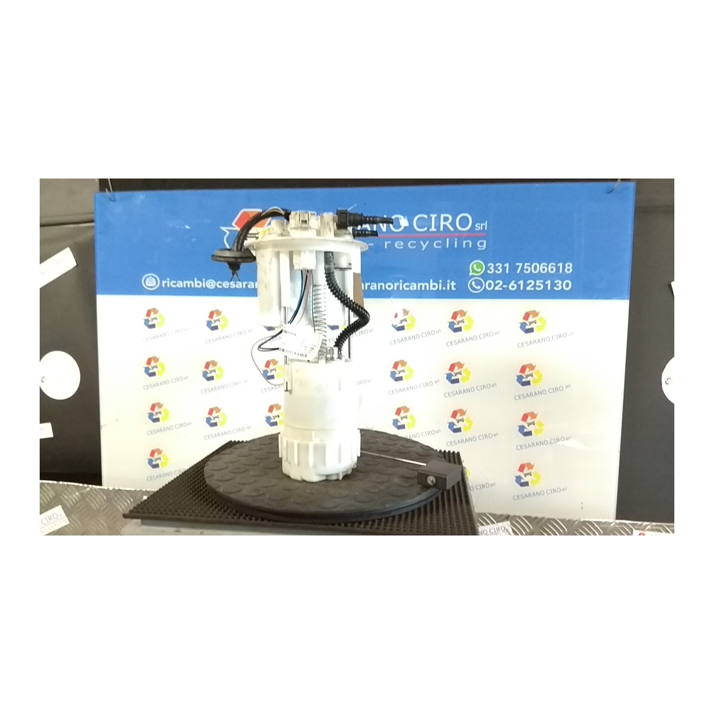 POMPA CARBURANTE C/TRASDUTTORE (GALLEGGIANTE) 019 PEUGEOT 107 (06/05-) 1KR 1611846480