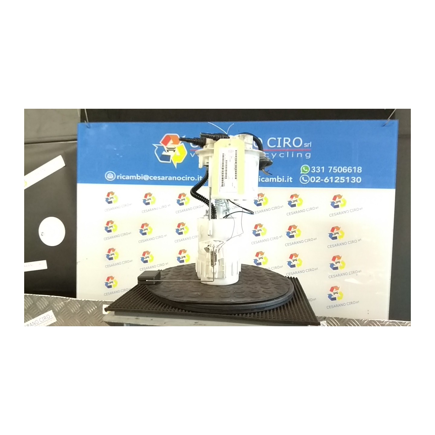 POMPA CARBURANTE C/TRASDUTTORE (GALLEGGIANTE) 019 PEUGEOT 107 (06/05-) 1KR 1611846480