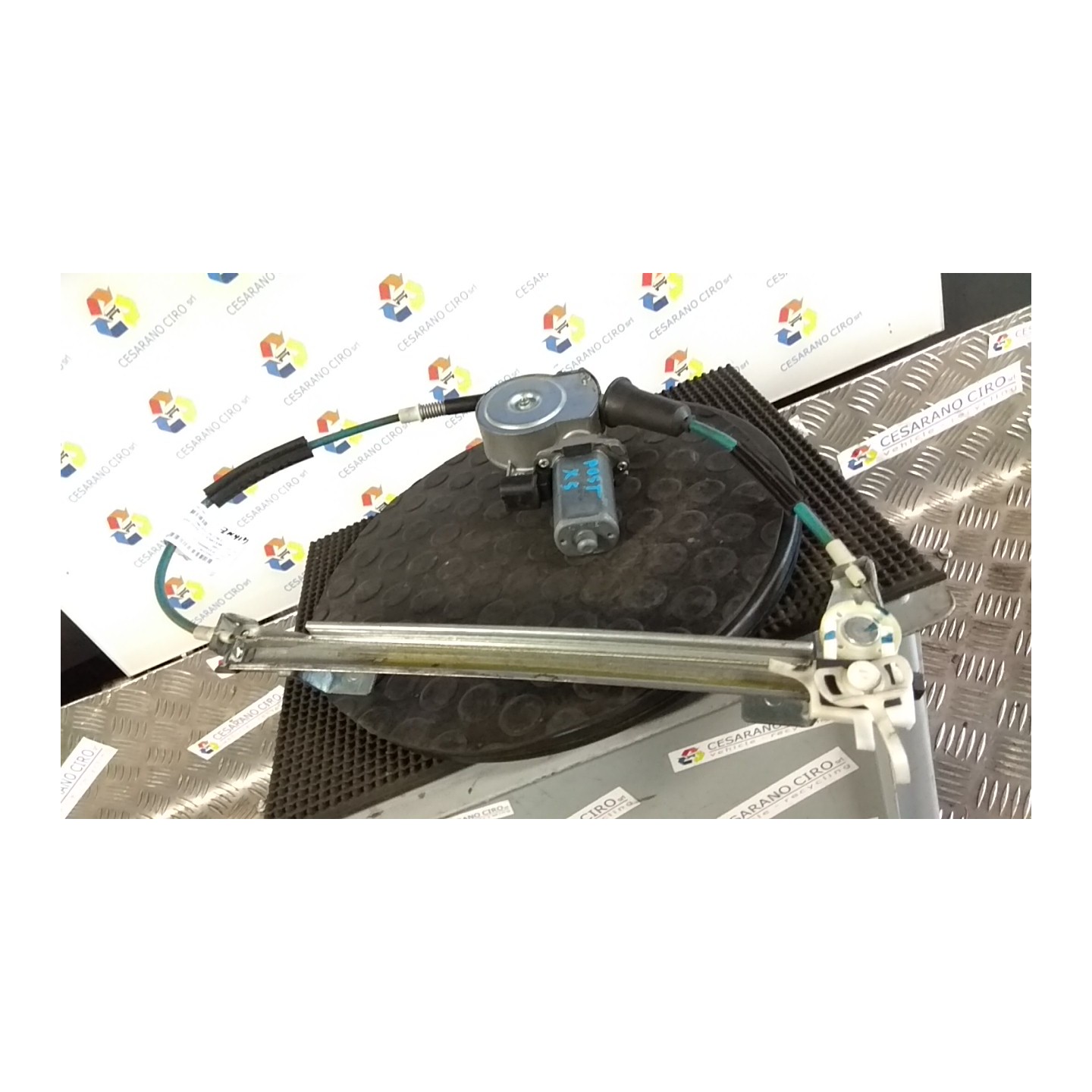 ALZACRISTALLO ELETTR. PORTA POST. SX. 052 FIAT MULTIPLA (1F) (05/04-04/12) 186A9000 46510763