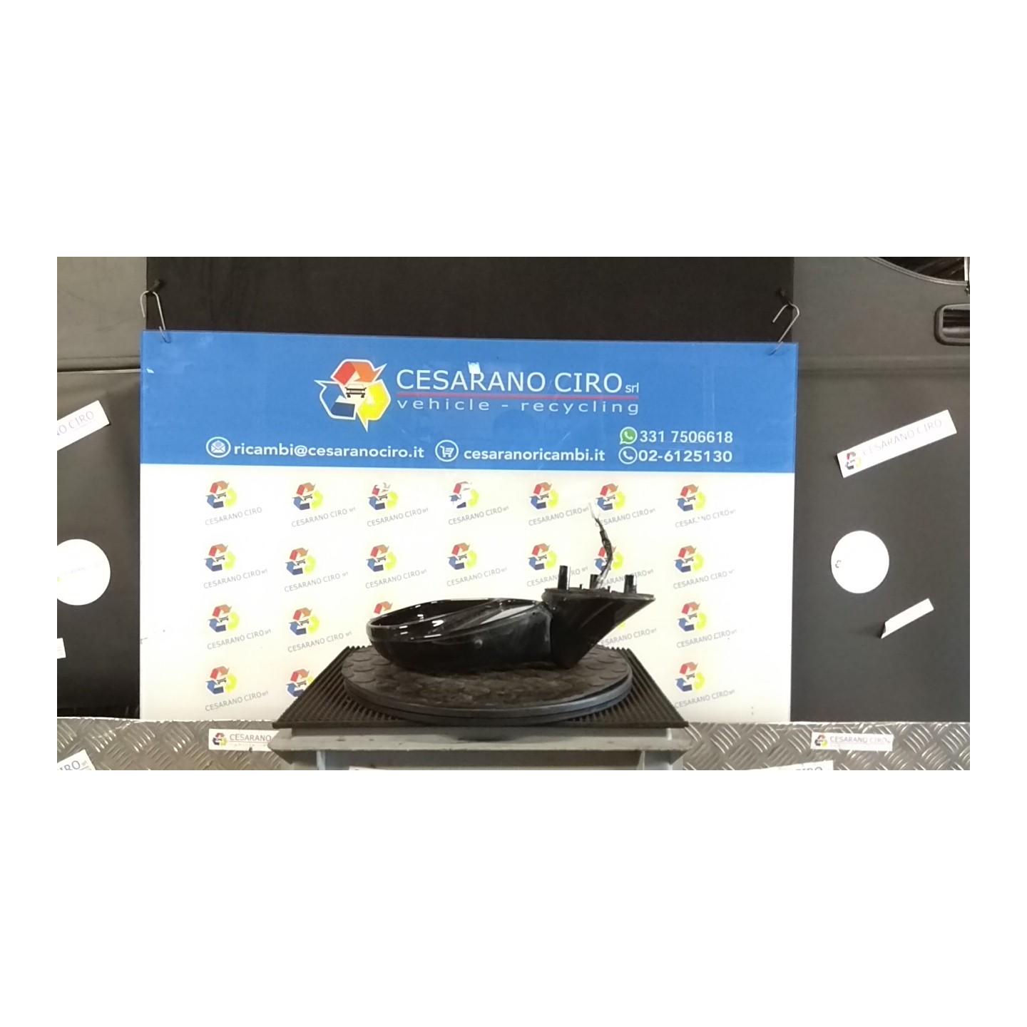 RETROVISORE EST. REGOLAZ. ELETTR. TERMICO SX. 053 FIAT MULTIPLA (1F) (05/04-04/12) 186A9000 735505375