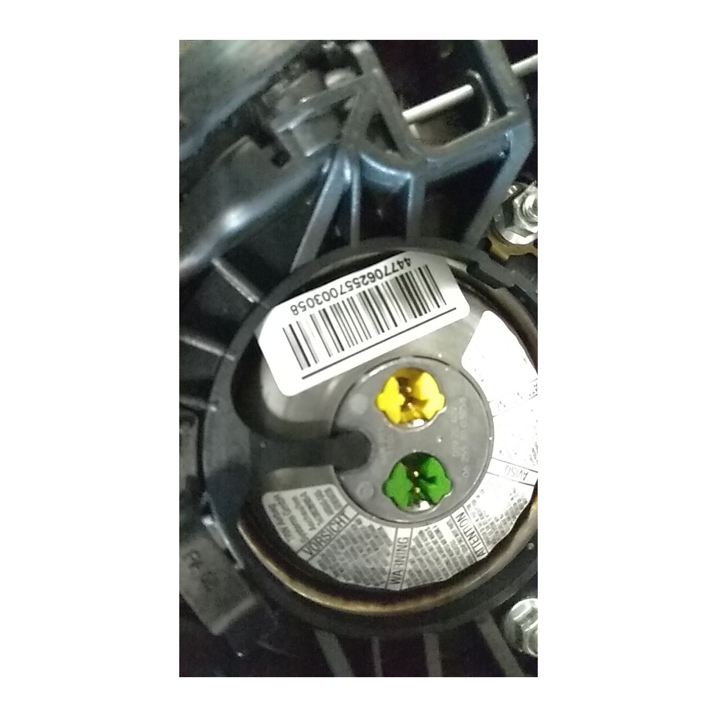 DISPOSITIVO AIRBAG LATO GUIDA 069 FIAT GRANDE PUNTO (2Y) (06/05-12/08 199A2000 735410446