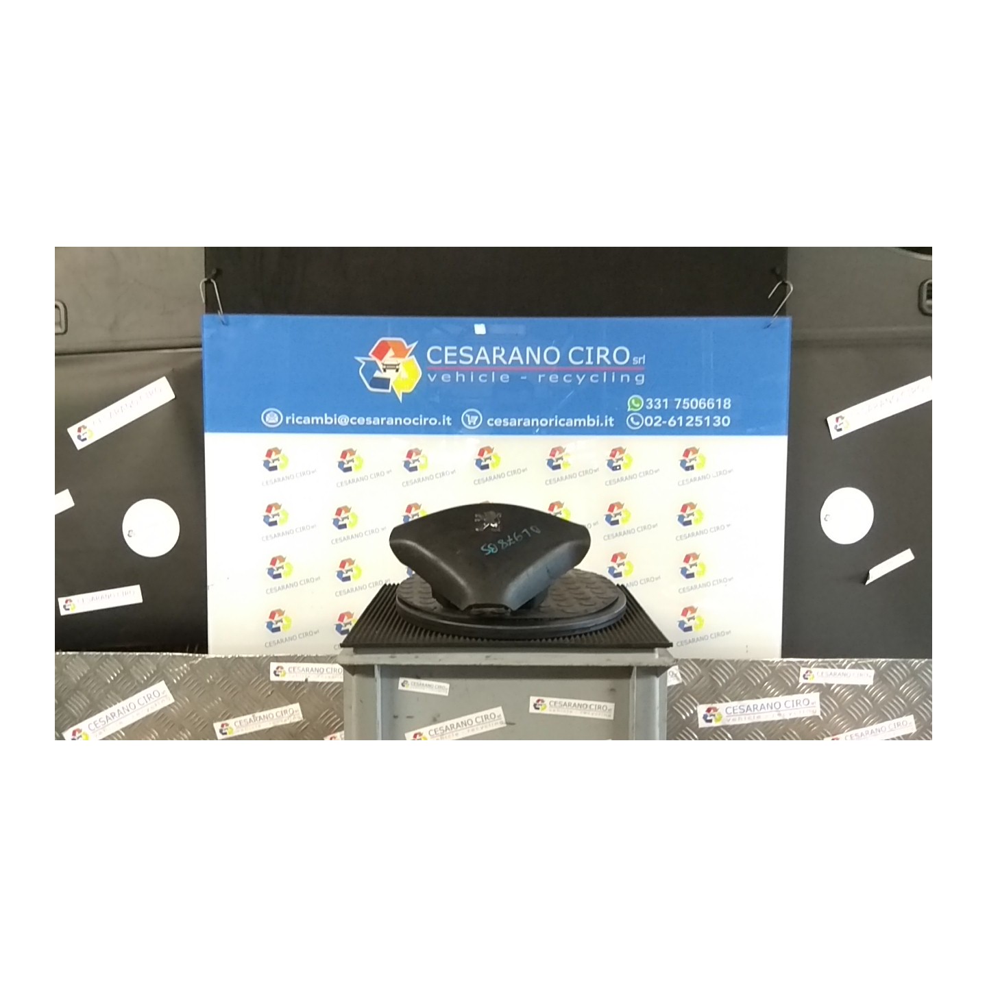 DISPOSITIVO AIRBAG LATO GUIDA 076 PEUGEOT 307 (07/05-07/08) NFU 4112HW