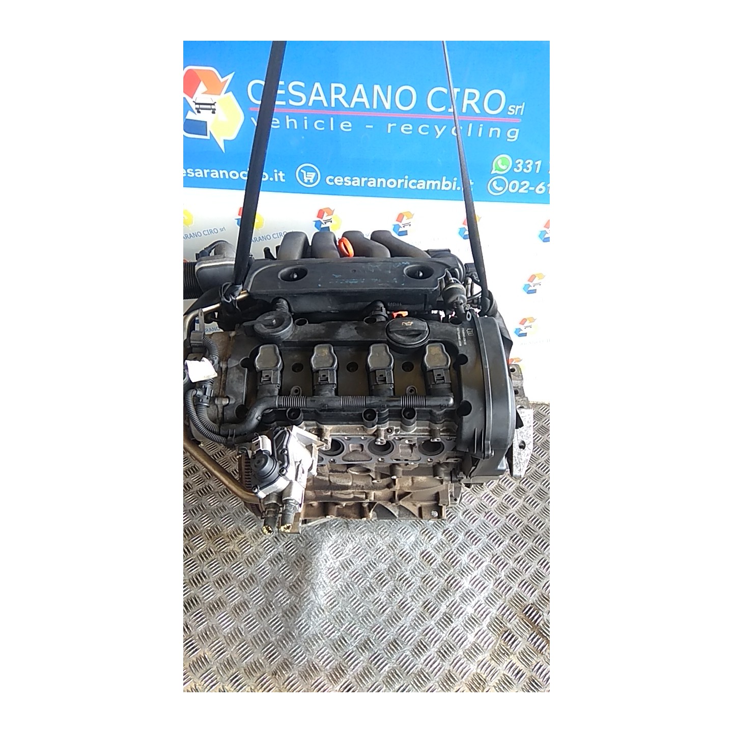 MOTORE COMPL. 091 AUDI A3 (8P) (04/03-06/10) AXW NB1771003029011