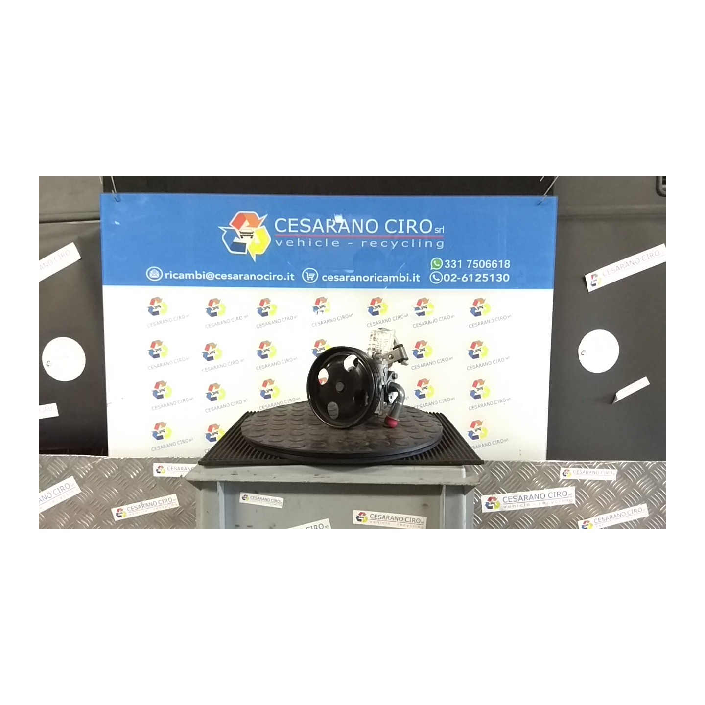 POMPA SERVOSTERZO 121 FORD FIESTA (CBK) (12/05-12/08) F6JB 1416165