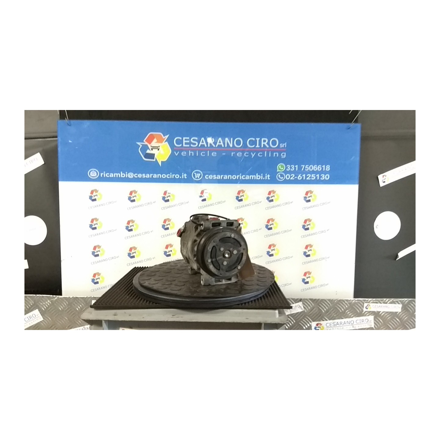 COMPRESSORE A/C 124 FIAT PANDA (2Q) (09/03-12/10) 188A4000 51747318