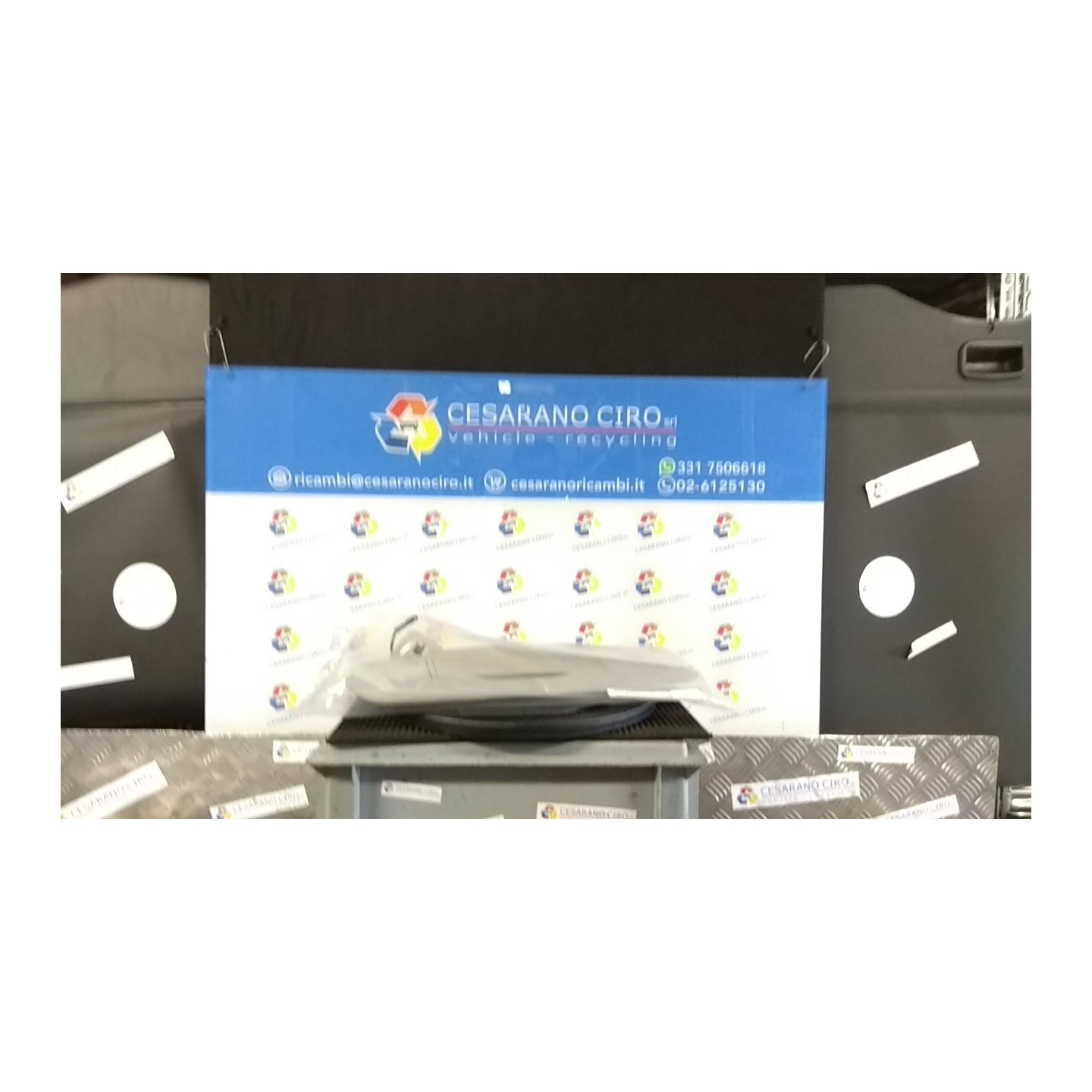 ALETTA PARASOLE PARABREZZA SENZA ETICHETTA SX. 008 SAAB 9.3 2A SERIE (08/02-) Z19DTH 12758498