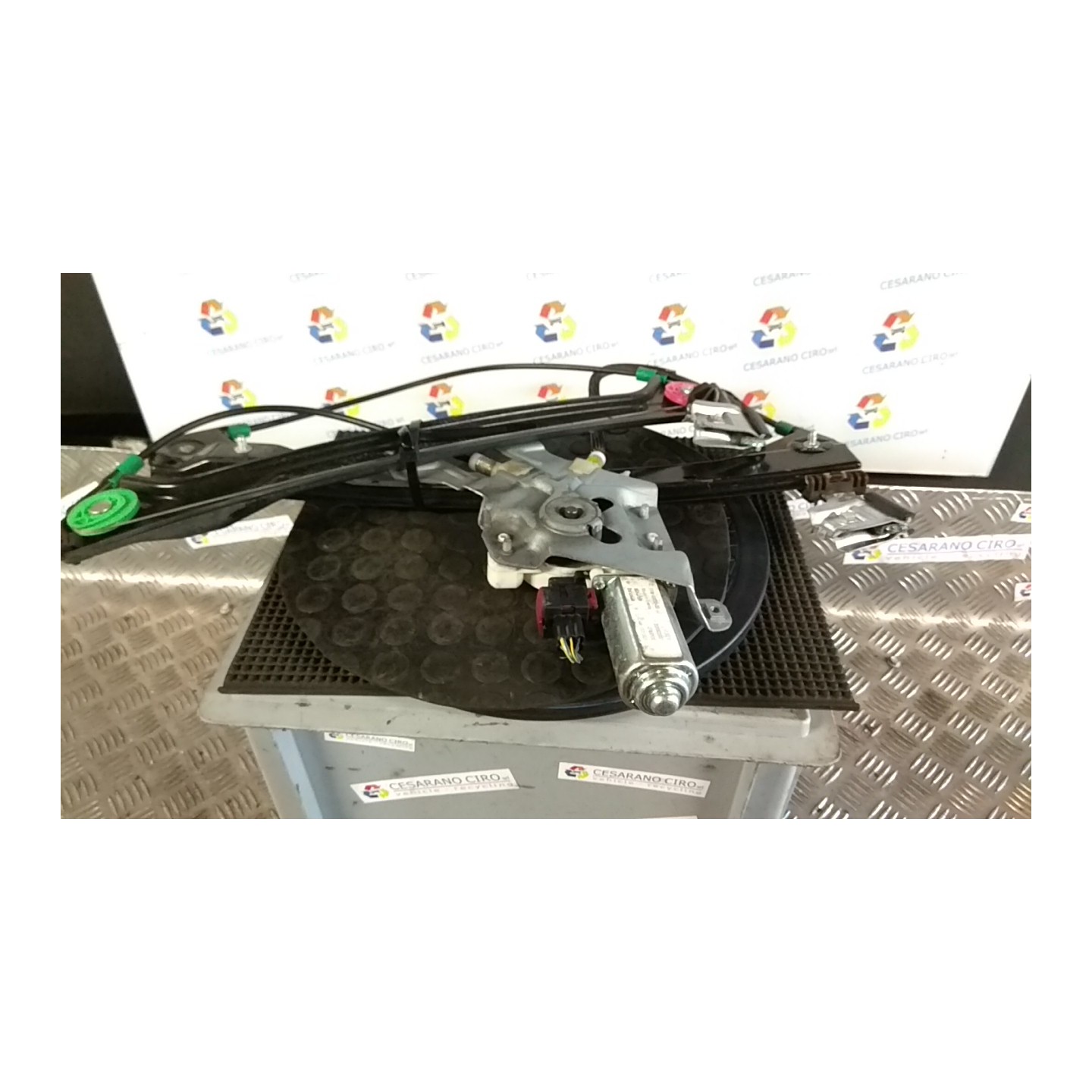 ALZACRISTALLO ELETTR. PORTA ANT. C/MOTORINO DX. 009 SAAB 9.3 2A SERIE (08/02-) Z19DTH 12755682