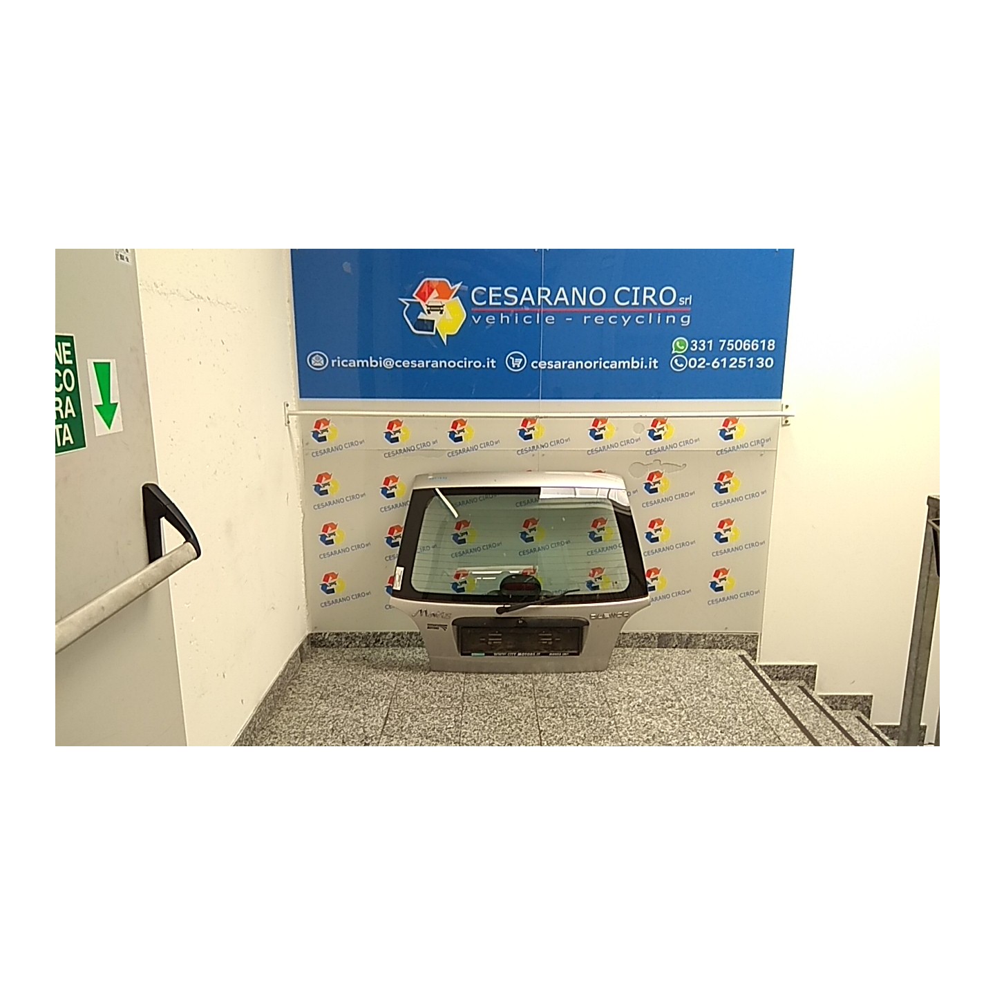 PORTELLO POST. 082 CHEVROLET (DAEWOO) MATIZ (M100) (12/00-02/06) F8CV 96562463