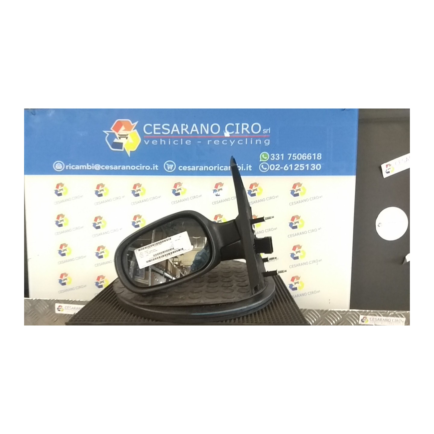 RETROVISORE EST. REGOLAZ. ELETTR. SX. 015 RENAULT SCENIC (03/99-05/03) F4PB7 7700431542