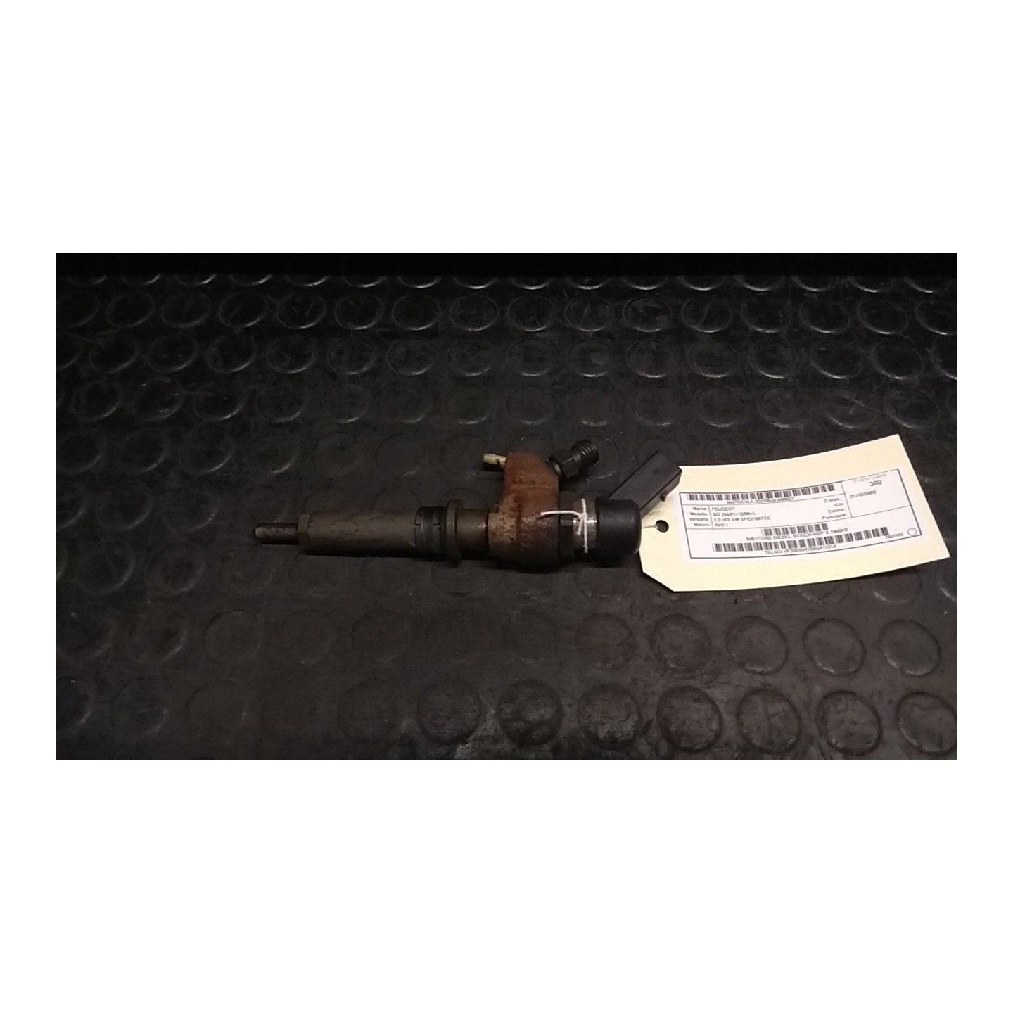 INIETTORE DIESEL BOSCH REP X 021 PEUGEOT 307 (04/01-12/06) RHY 1980H7