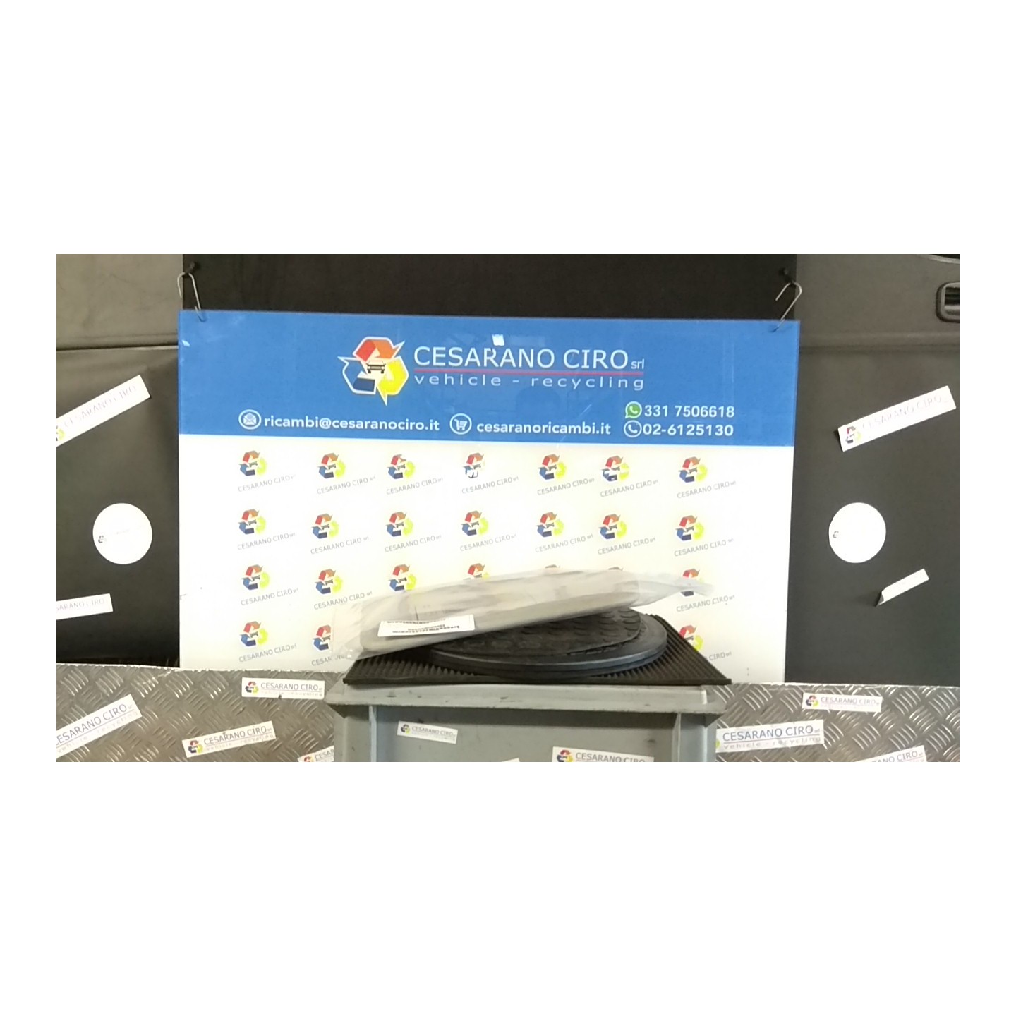 ALETTA PARASOLE PARABREZZA DX. 052 NISSAN MICRA (K12E) (11/02-05/06) K9K 96400AX200