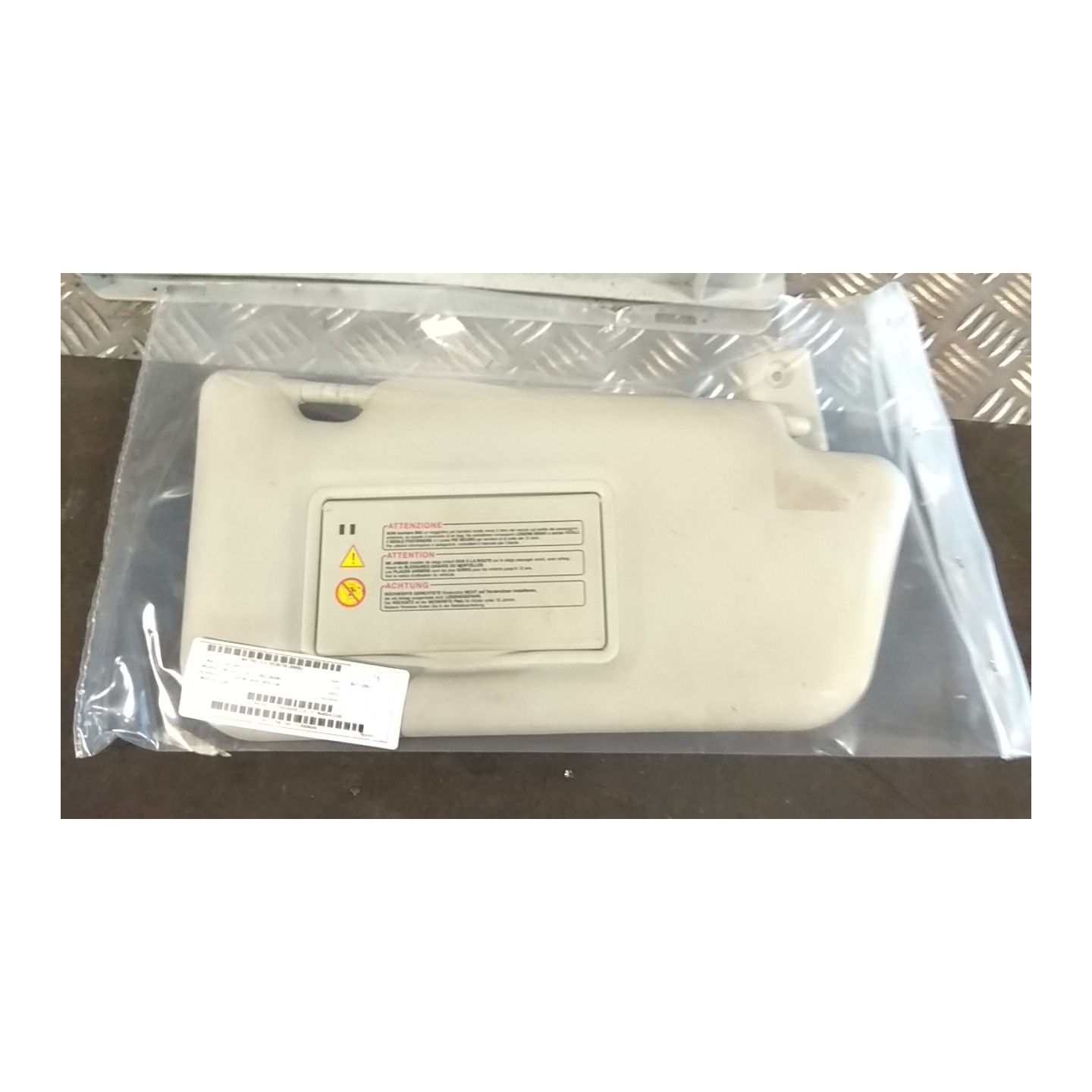 ALETTA PARASOLE PARABREZZA DX. 052 NISSAN MICRA (K12E) (11/02-05/06) K9K 96400AX200