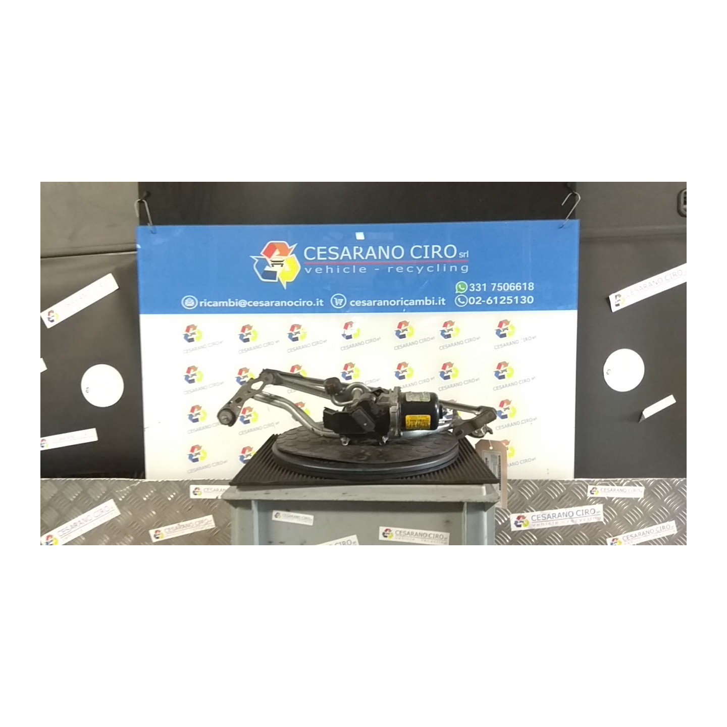MECCANISMO TERGIPARABREZZA CON MOTORINO 002 CITROEN C3 PICASSO (02/09-02/18) 8FS 6405NS