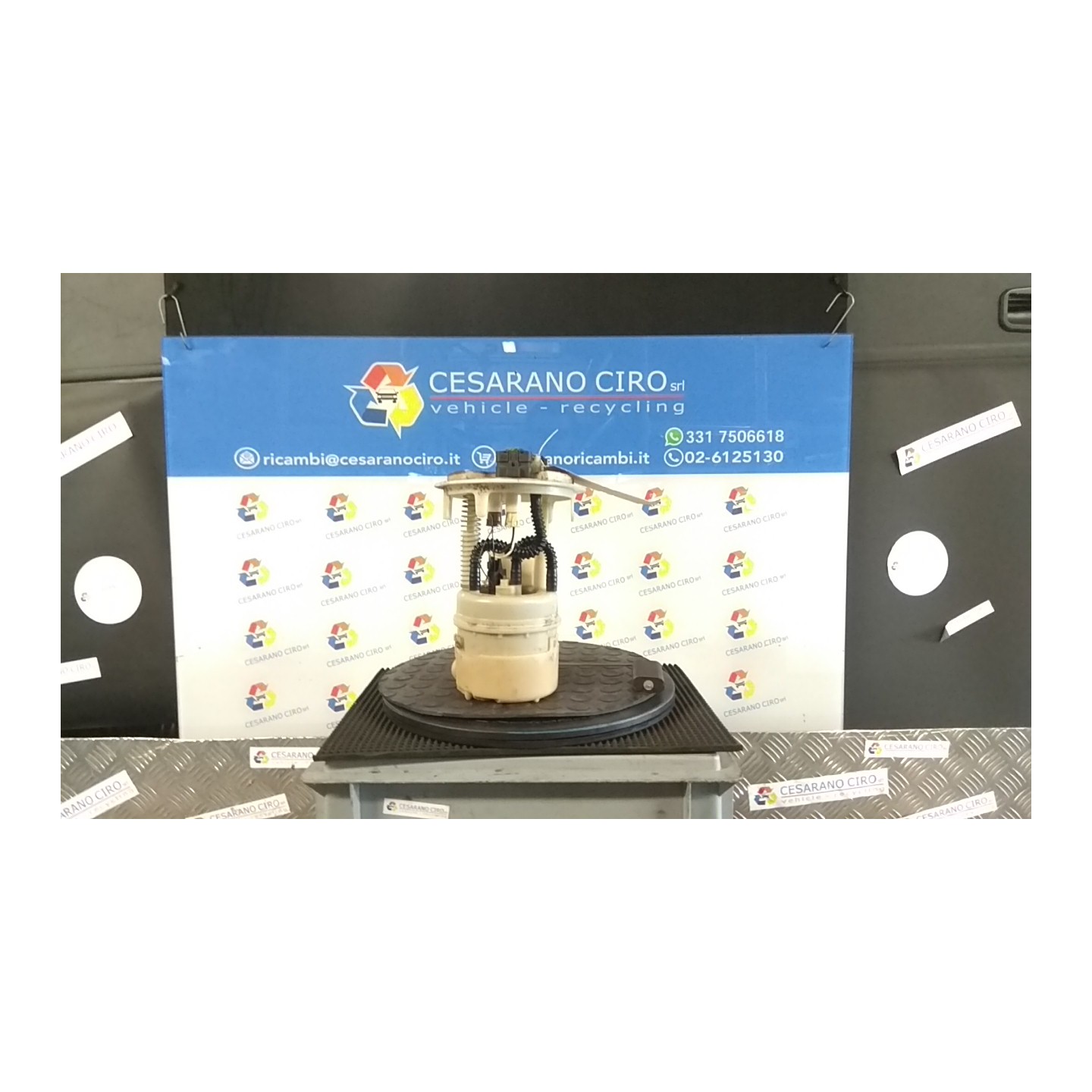 POMPA CARBURANTE C/TRASDUTTORE (GALLEGGIANTE) P/FILTRO ESTERNO 014 CITROEN C3 2A SERIE (A51) (03/13-06/17 ZM01 1525RG