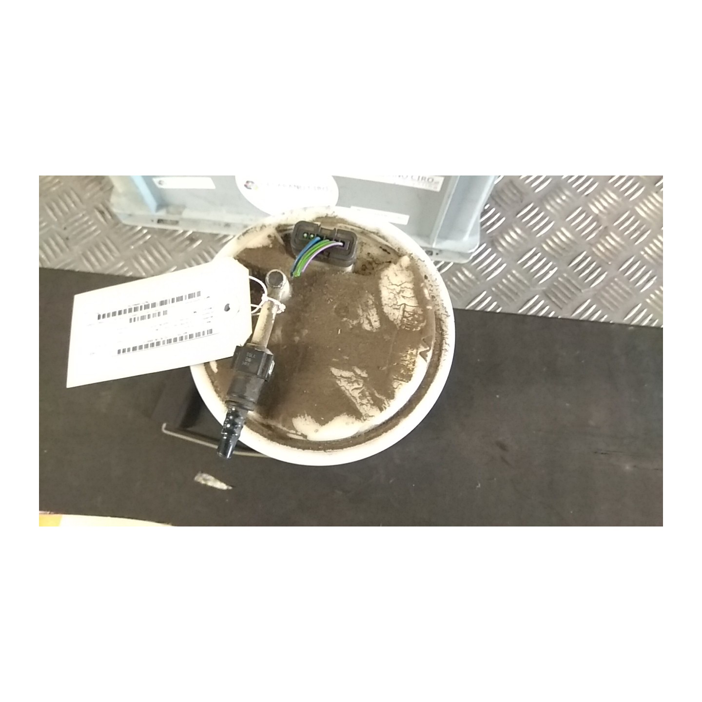 POMPA CARBURANTE C/TRASDUTTORE (GALLEGGIANTE) P/FILTRO ESTERNO 014 CITROEN C3 2A SERIE (A51) (03/13-06/17 ZM01 1525RG