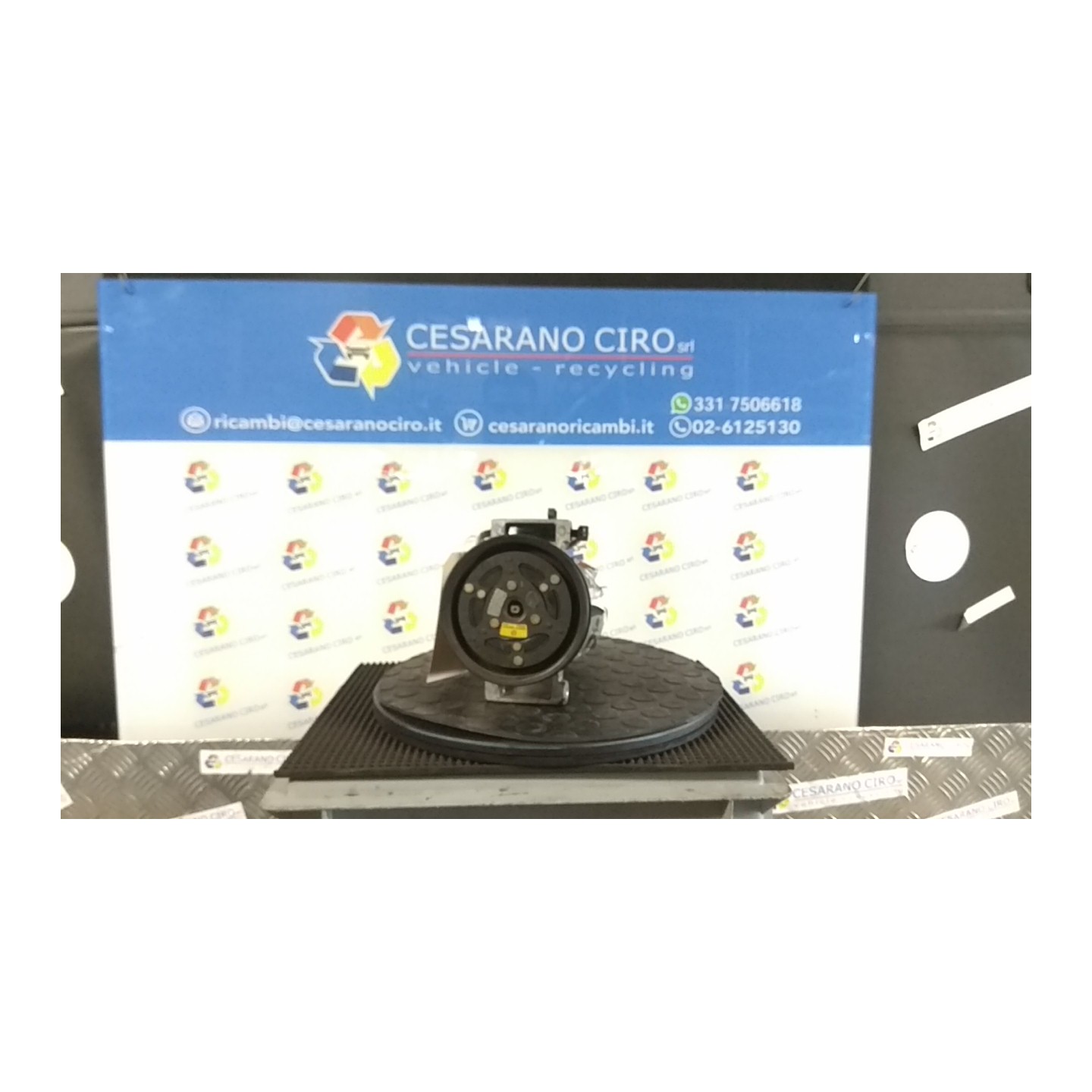 COMPRESSORE A/C 028 FIAT STILO (2C) (09/01-11/03) 182B6000 46809223