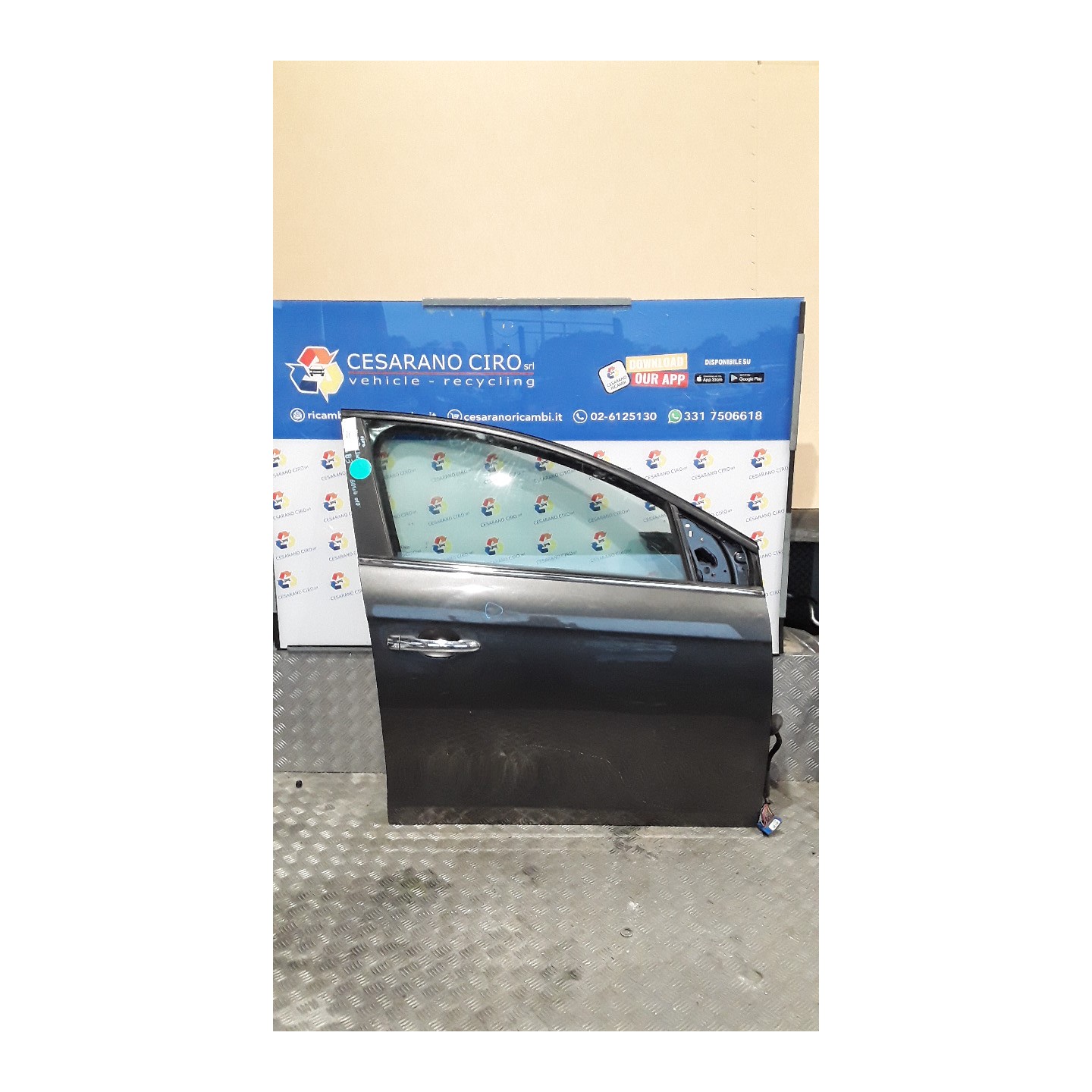 PORTA ANT. DX. 029 FIAT BRAVO (3L) (01/07-03/10) 937A5000 51751189