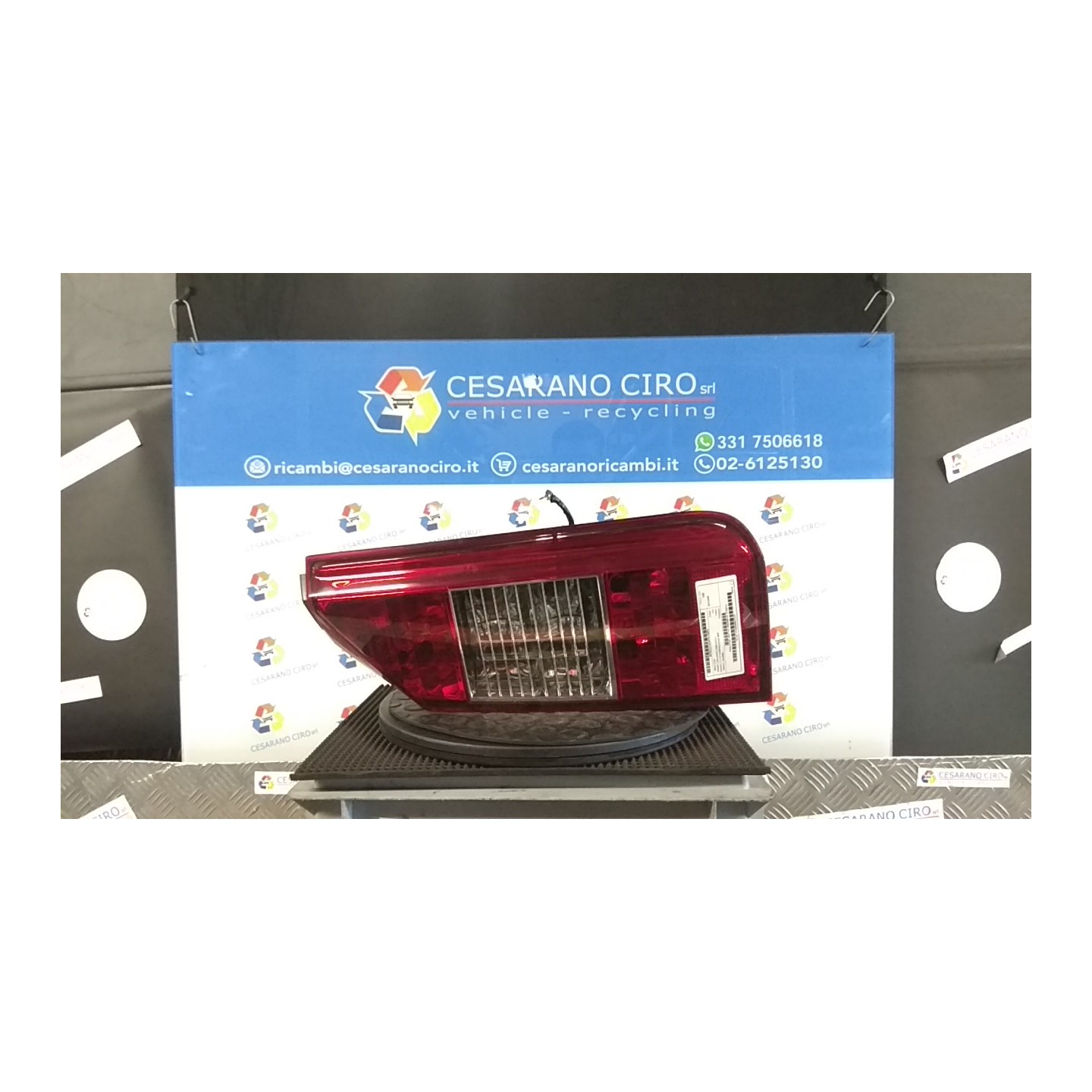 FANALE POST. RESTYLE 2005/2008 DX. 078 FIAT IDEA (4D/2S) (10/03-12/12) 199A3000 51780712