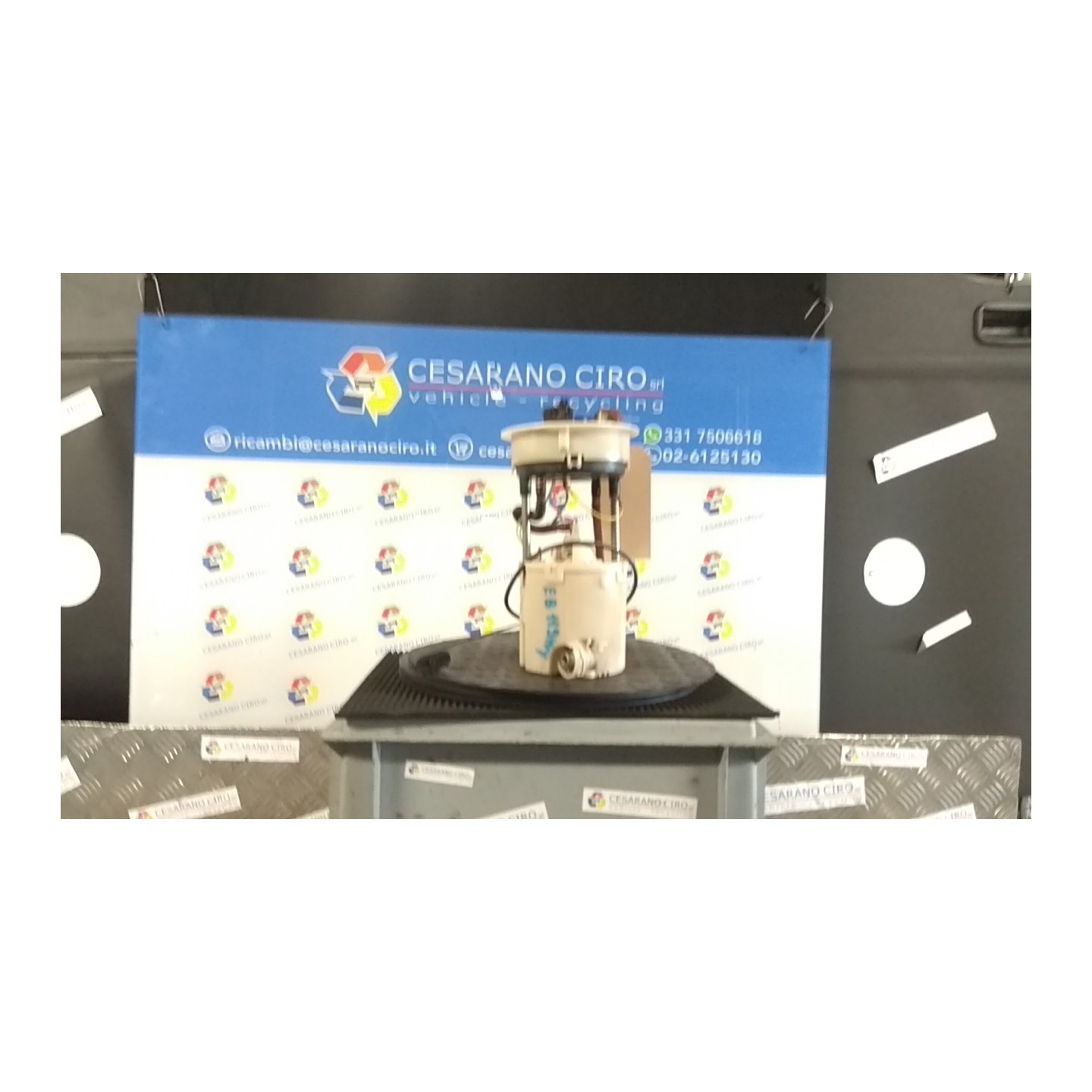 POMPA CARBURANTE C/TRASDUTTORE (GALLEGGIANTE) 121 OPEL AGILA (H08) (01/08-) K10B 93194168