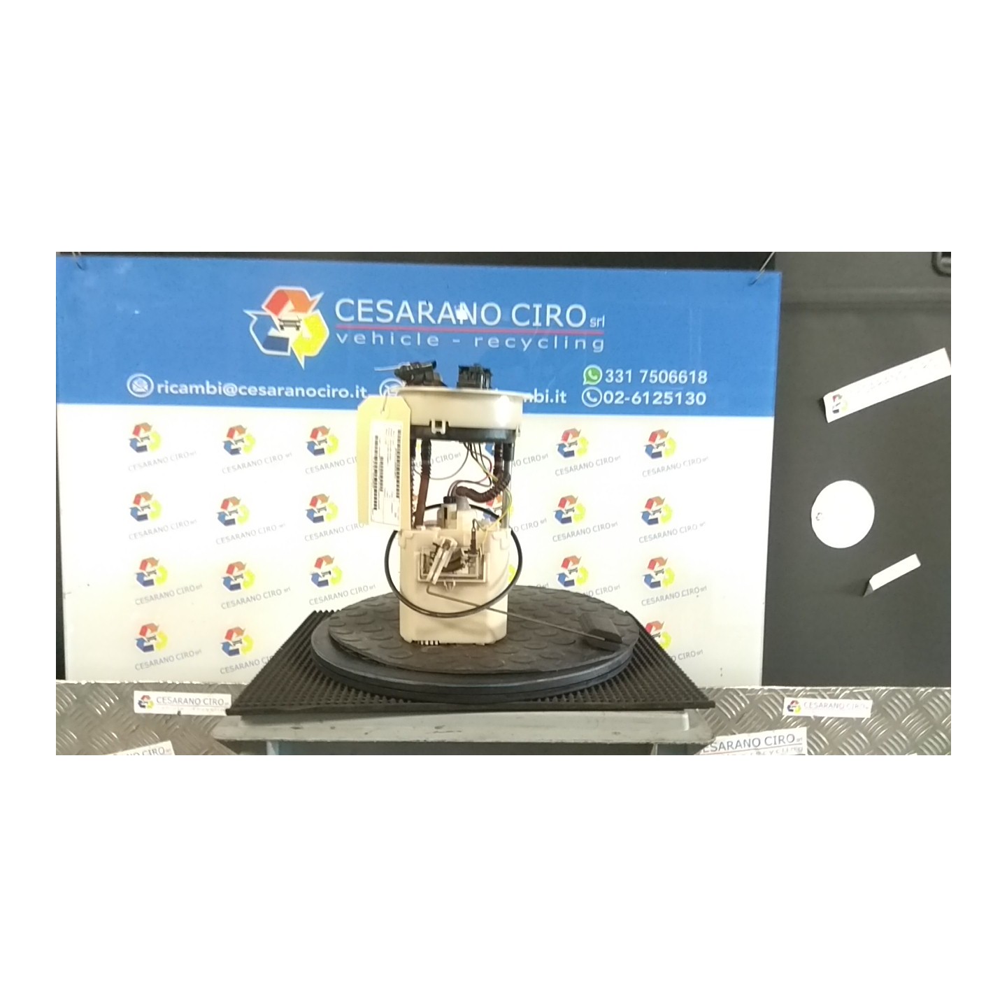 POMPA CARBURANTE C/TRASDUTTORE (GALLEGGIANTE) 121 OPEL AGILA (H08) (01/08-) K10B 93194168