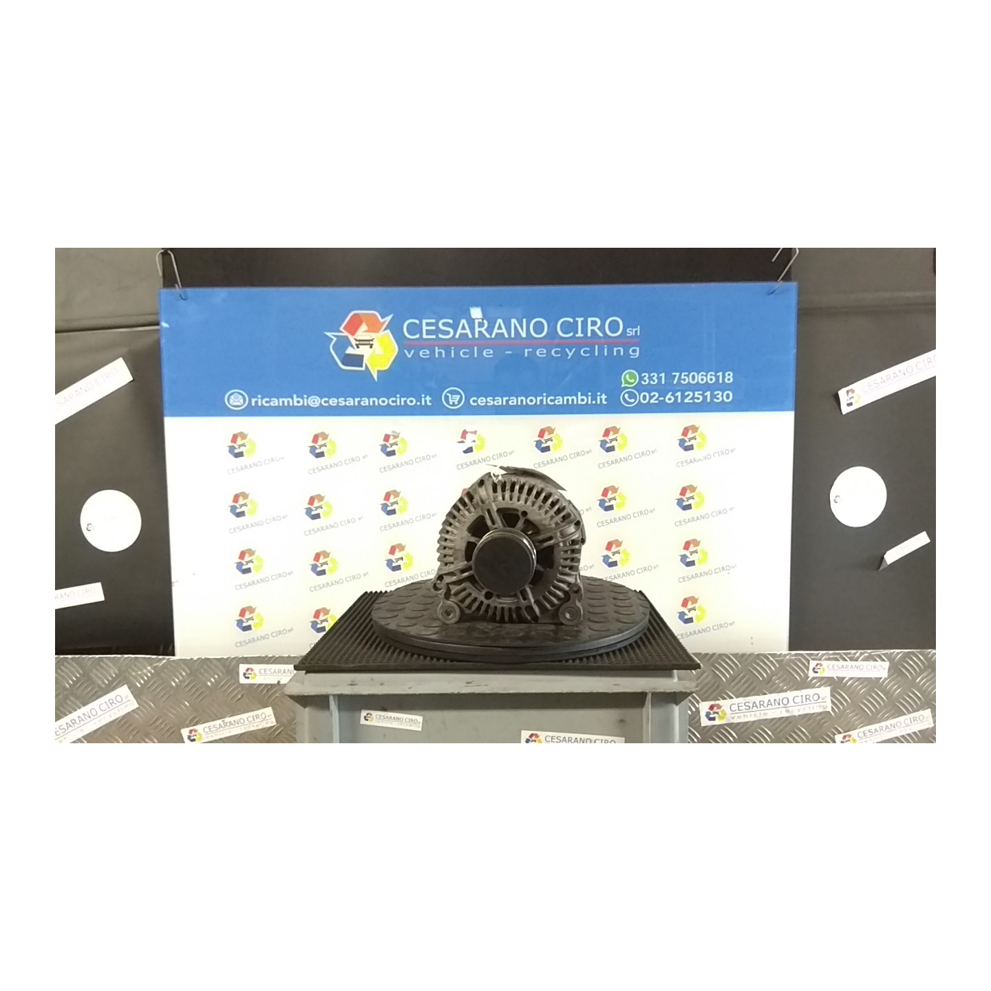 ALTERNATORE BOSCH 140AMP 143 VOLKSWAGEN PASSAT (3C) (02/05-12/10) BMR 06F903023F