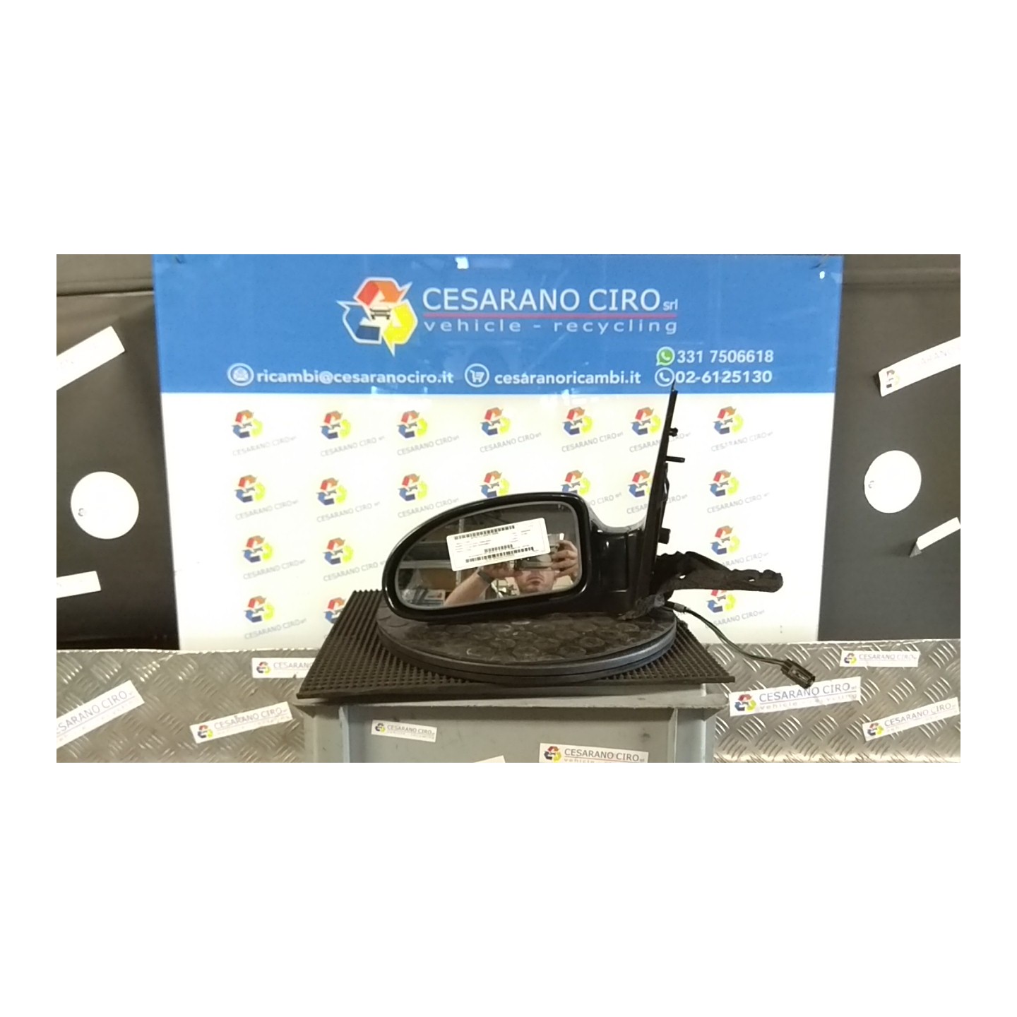RETROVISORE EST. REGOLAZ. ELETTR. TERMICO SX. 009 FORD FOCUS (CAK) (10/98-03/02) FYDB 1251704