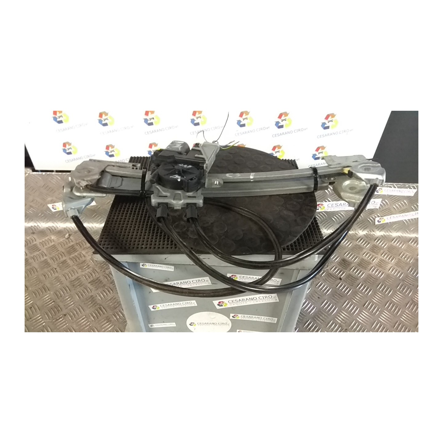 ALZACRISTALLO ELETTR. PORTA ANT. CON MOTORINO DX. 019 CITROEN C3 PLURIEL (05/03-11/10) KFV 9222N9
