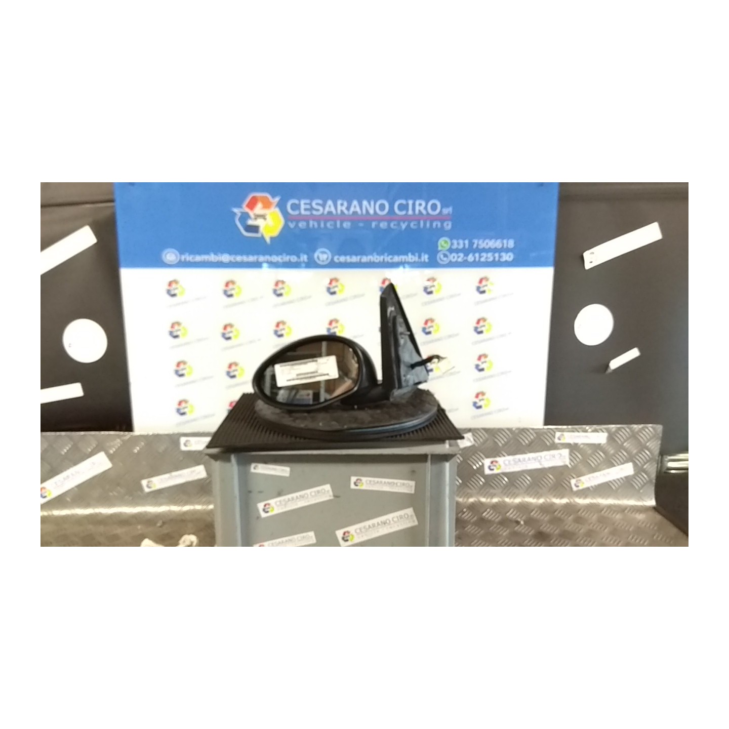 RETROVISORE EST. REGOLAZ. ELETTR. SX. 049 ALFA ROMEO 147 (W8) (10/04-07/11) AR37203 156079413