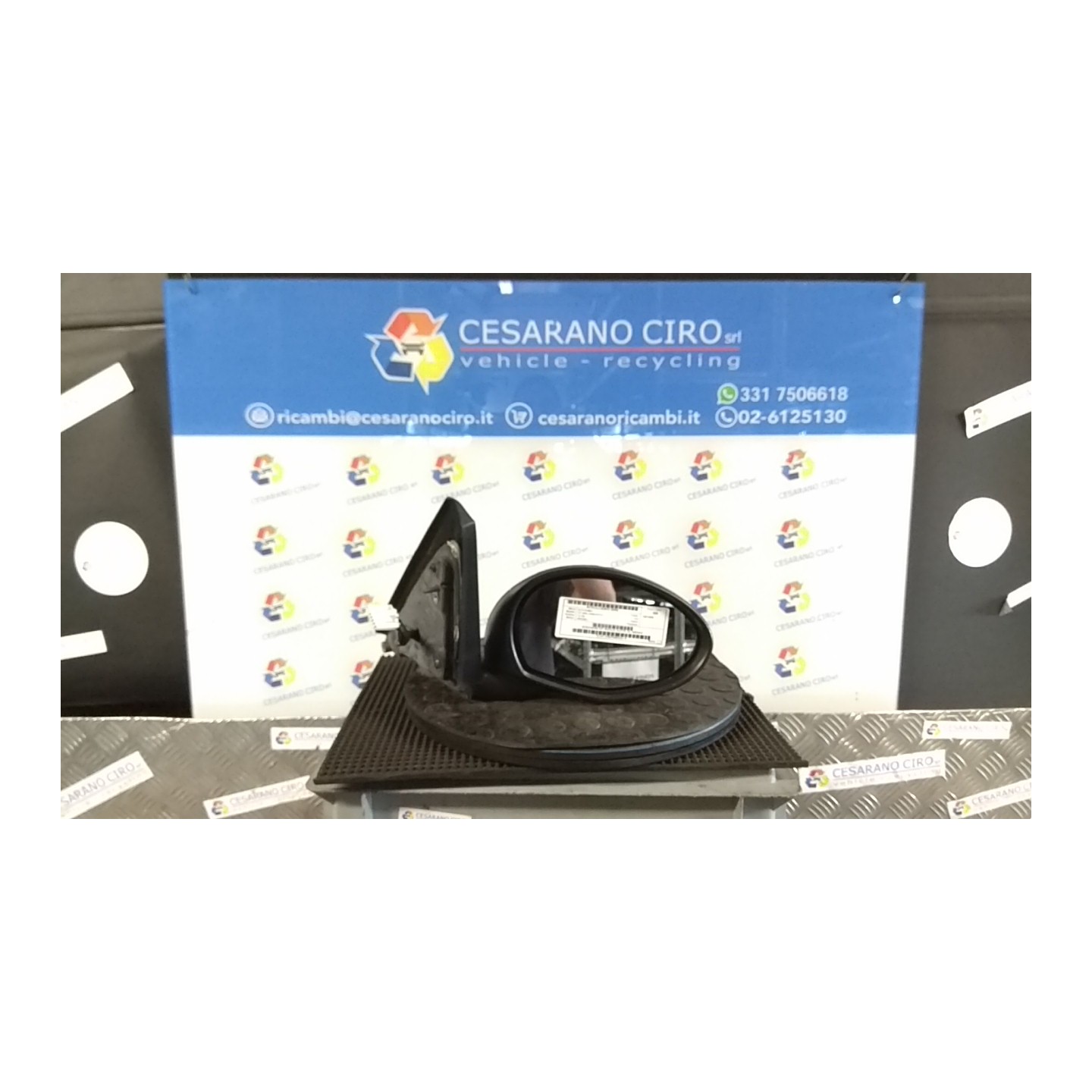 RETROVISORE EST. REGOLAZ. ELETTR. DX. 050 ALFA ROMEO 147 (W8) (10/04-07/11) AR37203 156079410