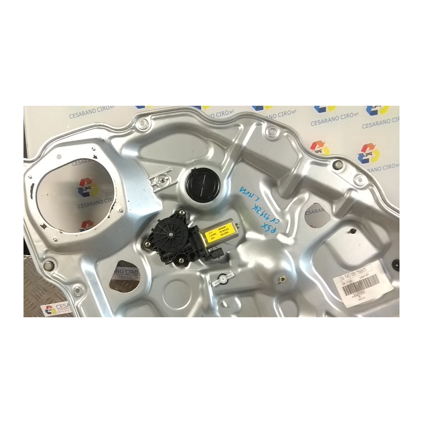 ALZACRISTALLO PORTA POST. SX. 120 LANCIA MUSA (TG) (07/04-06/08) 843A1000 71734851