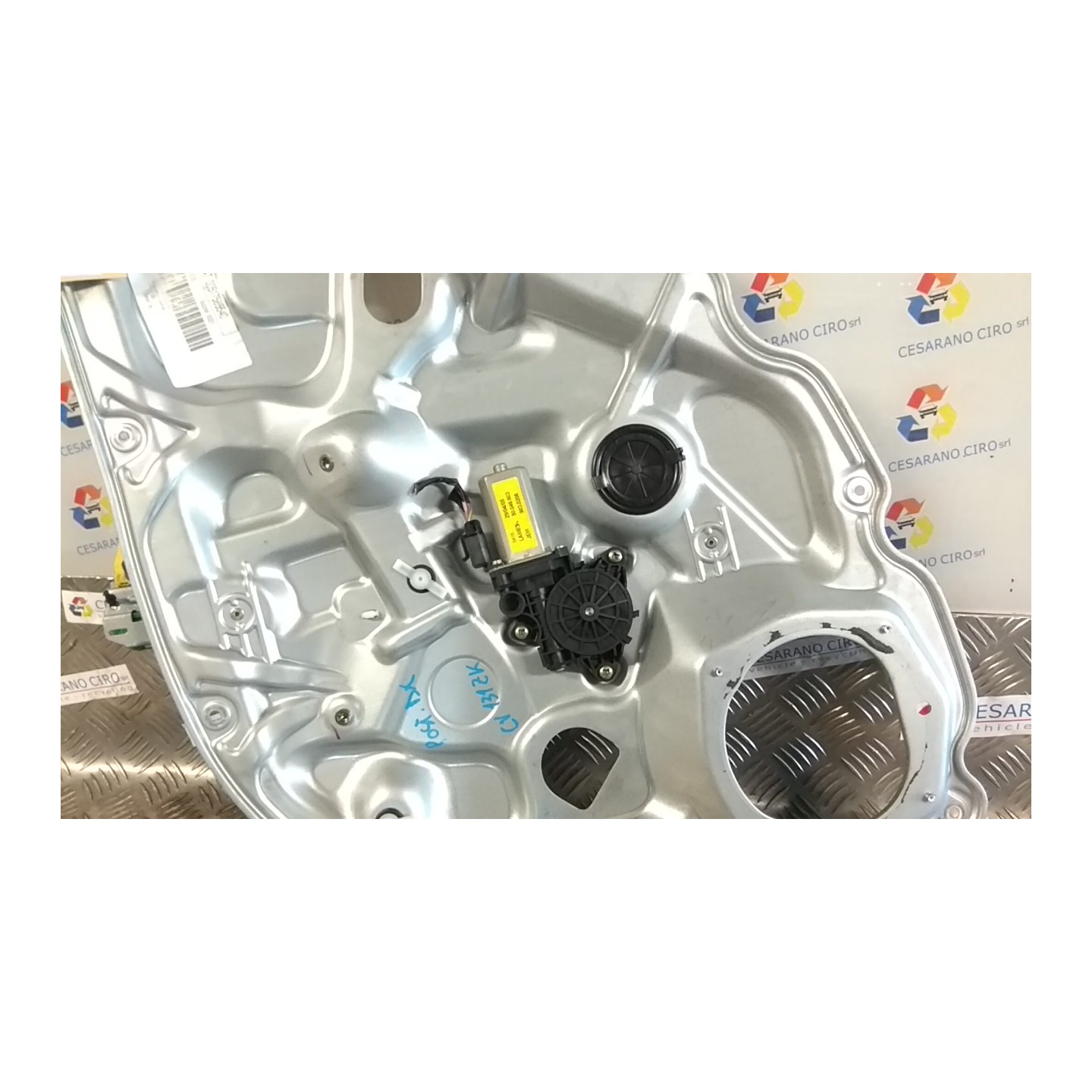ALZACRISTALLO PORTA POST. DX. 121 LANCIA MUSA (TG) (07/04-06/08) 843A1000 71734850