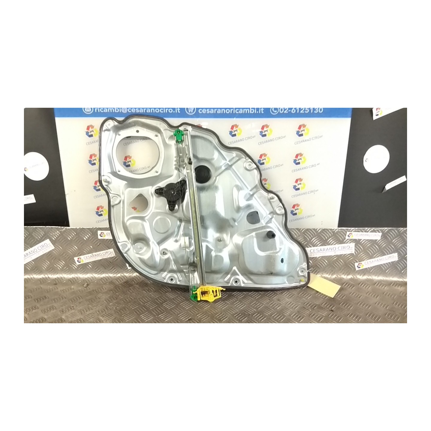ALZACRISTALLO PORTA POST. DX. 121 LANCIA MUSA (TG) (07/04-06/08) 843A1000 71734850