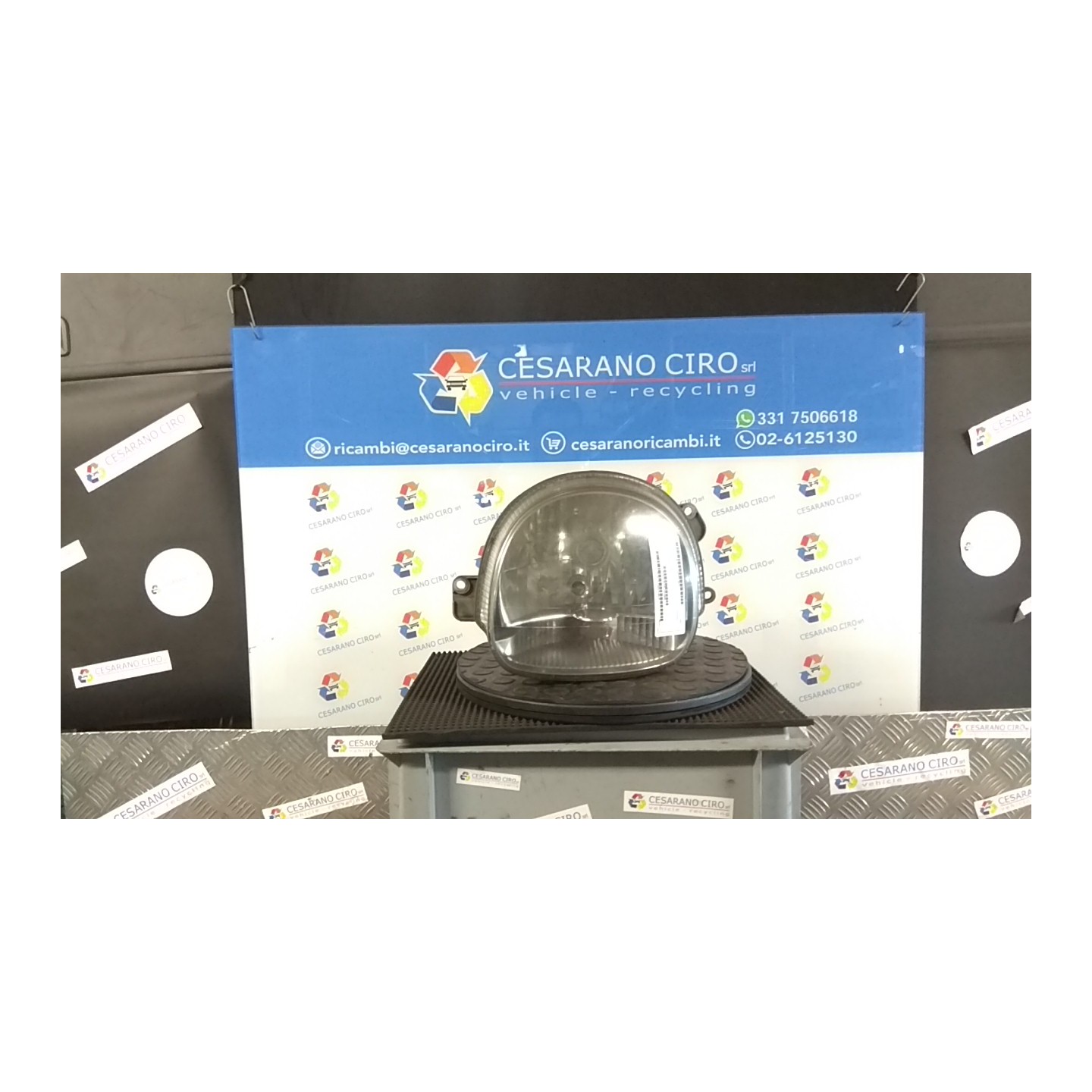 PROIETTORE SX. 137 RENAULT TWINGO 1A SERIE (08/98-09/07) D7FF7 7701049686