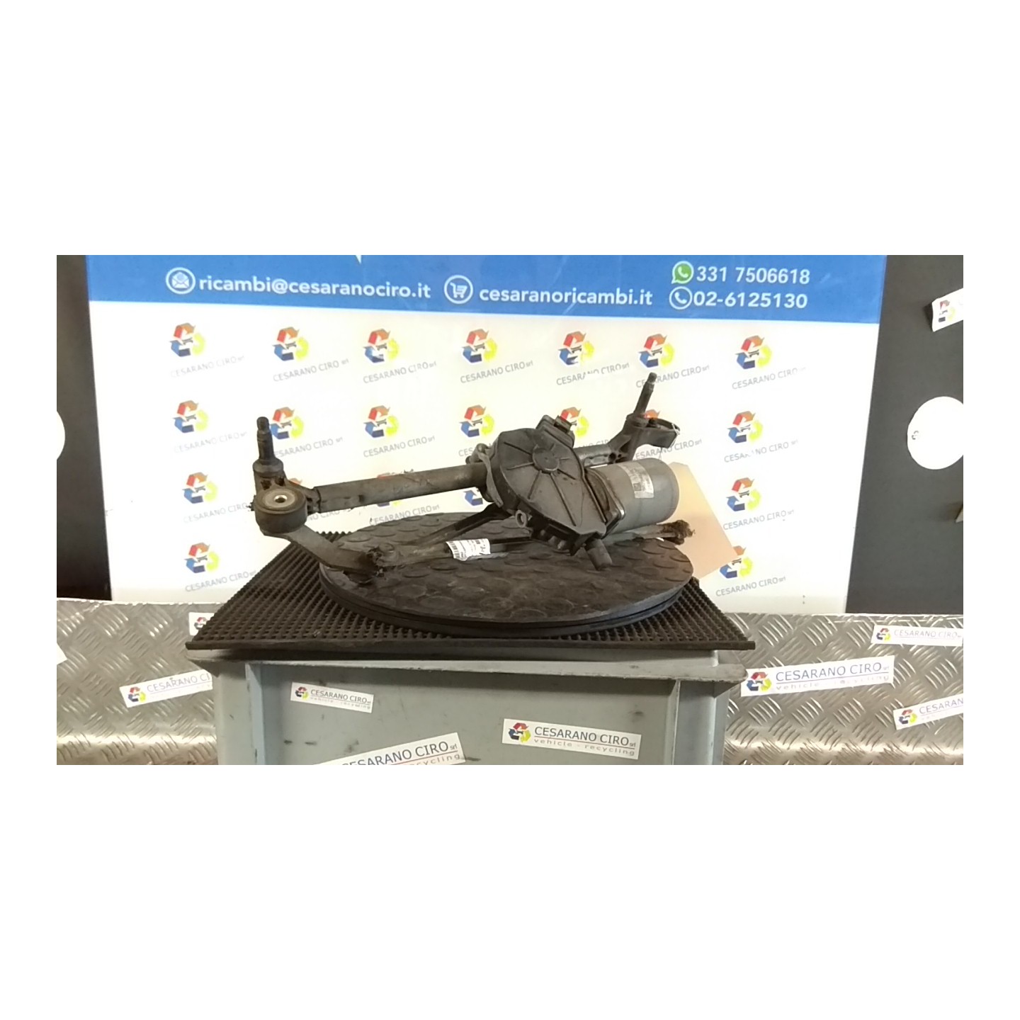 MECCANISMO TERGIPARABREZZA CON MOTORINO 147 OPEL CORSA (S07) (07/06-02/11) Z12XEP 13182340