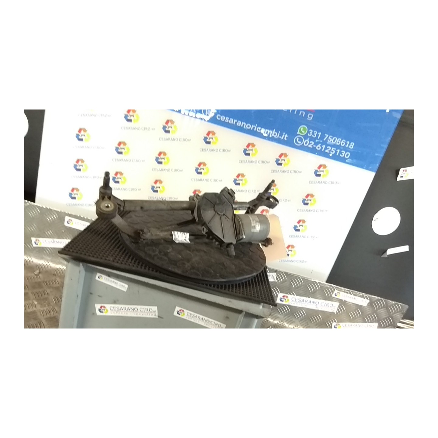 MECCANISMO TERGIPARABREZZA CON MOTORINO 147 OPEL CORSA (S07) (07/06-02/11) Z12XEP 13182340