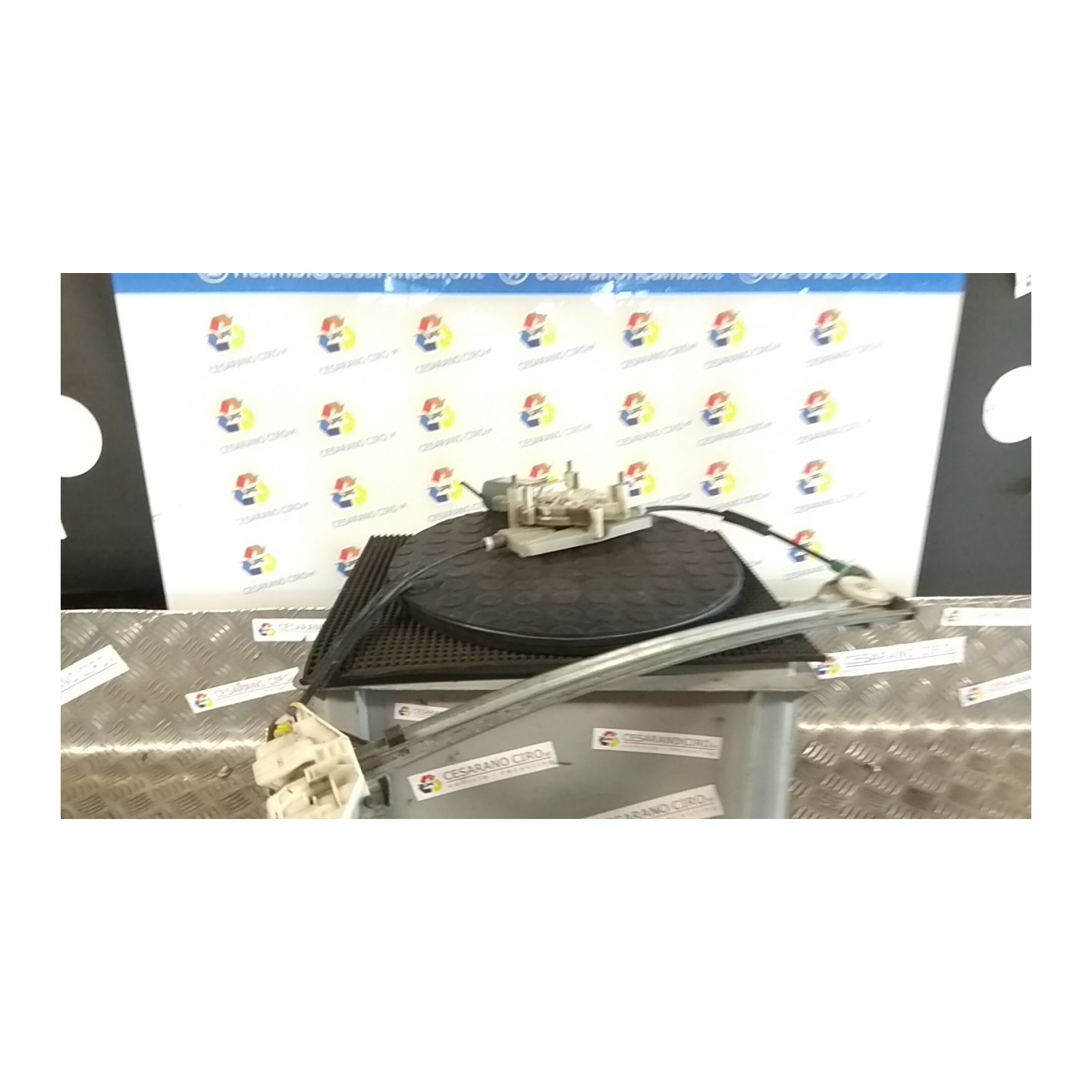 ALZACRISTALLO ELETTR. PORTA ANT. CON MOTORINO DX. 012 PEUGEOT 406 (04/99-05/04) 4HX 9222K5