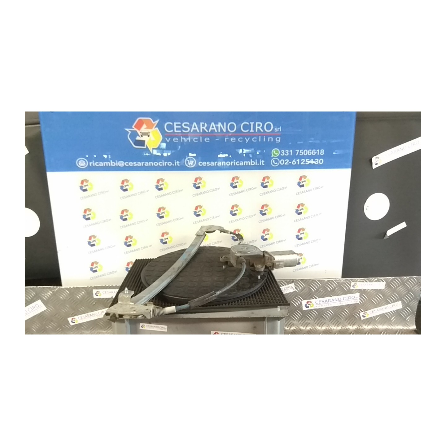 ALZACRISTALLO ELETTR. PORTA POST. DX. 013 PEUGEOT 406 (04/99-05/04) 4HX 922457