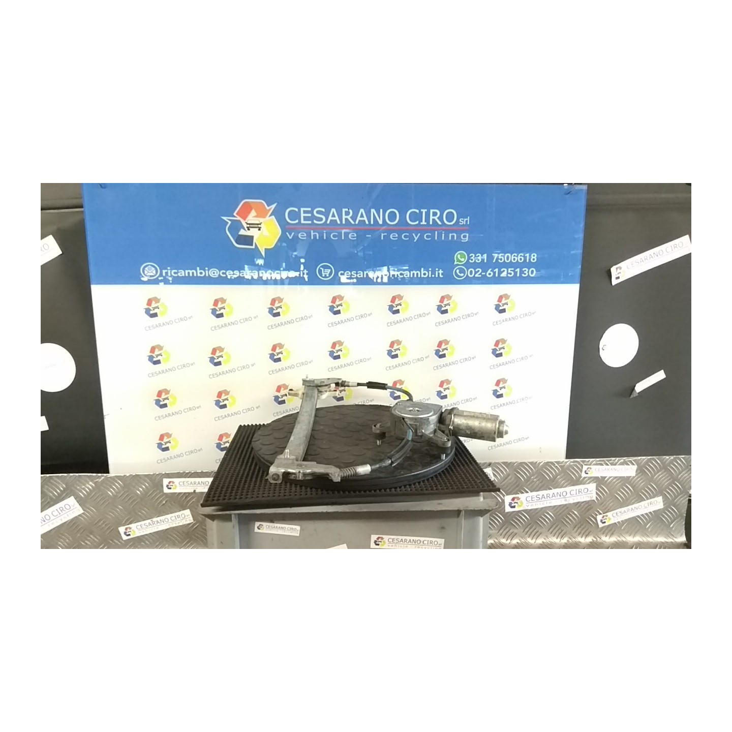 ALZACRISTALLO ELETTR. PORTA POST. SX. 014 PEUGEOT 406 (04/99-05/04) 4HX 922356