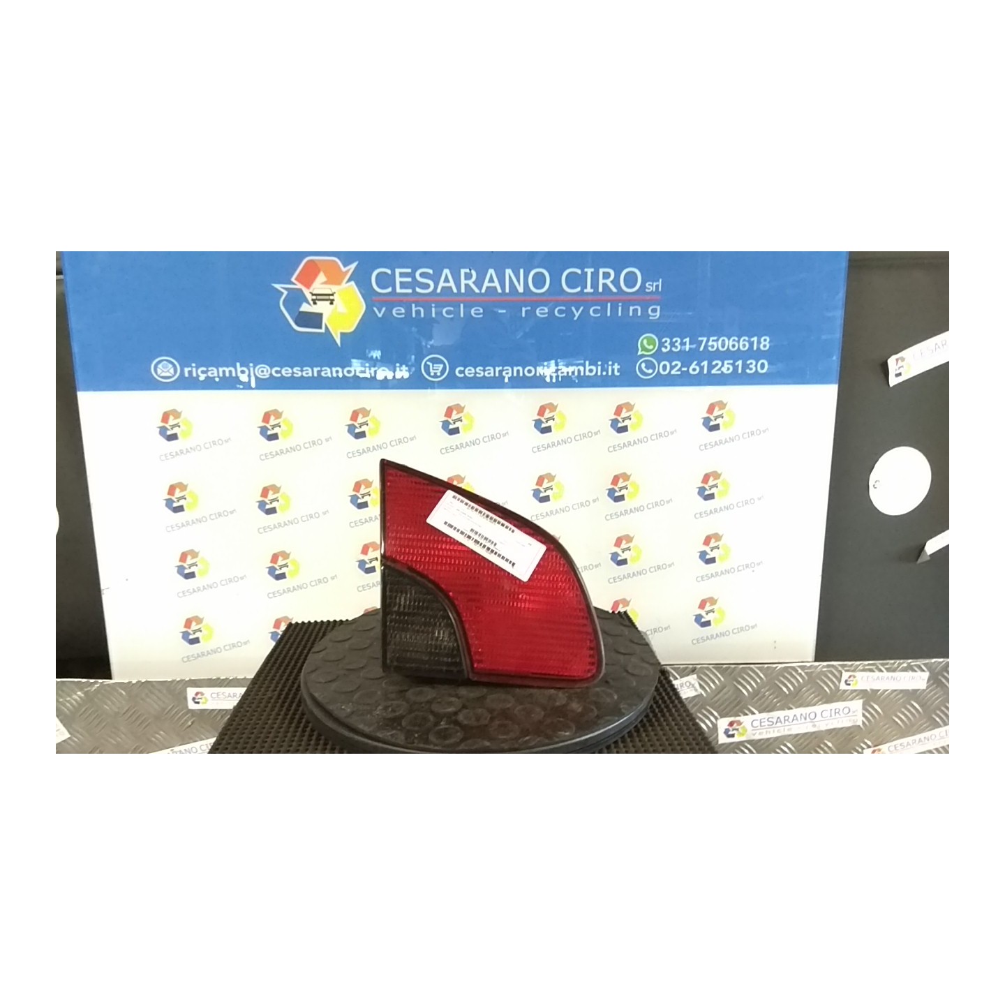 FANALE POST. PARTE INT. SX. 019 PEUGEOT 406 (04/99-05/04) 4HX 6350H6