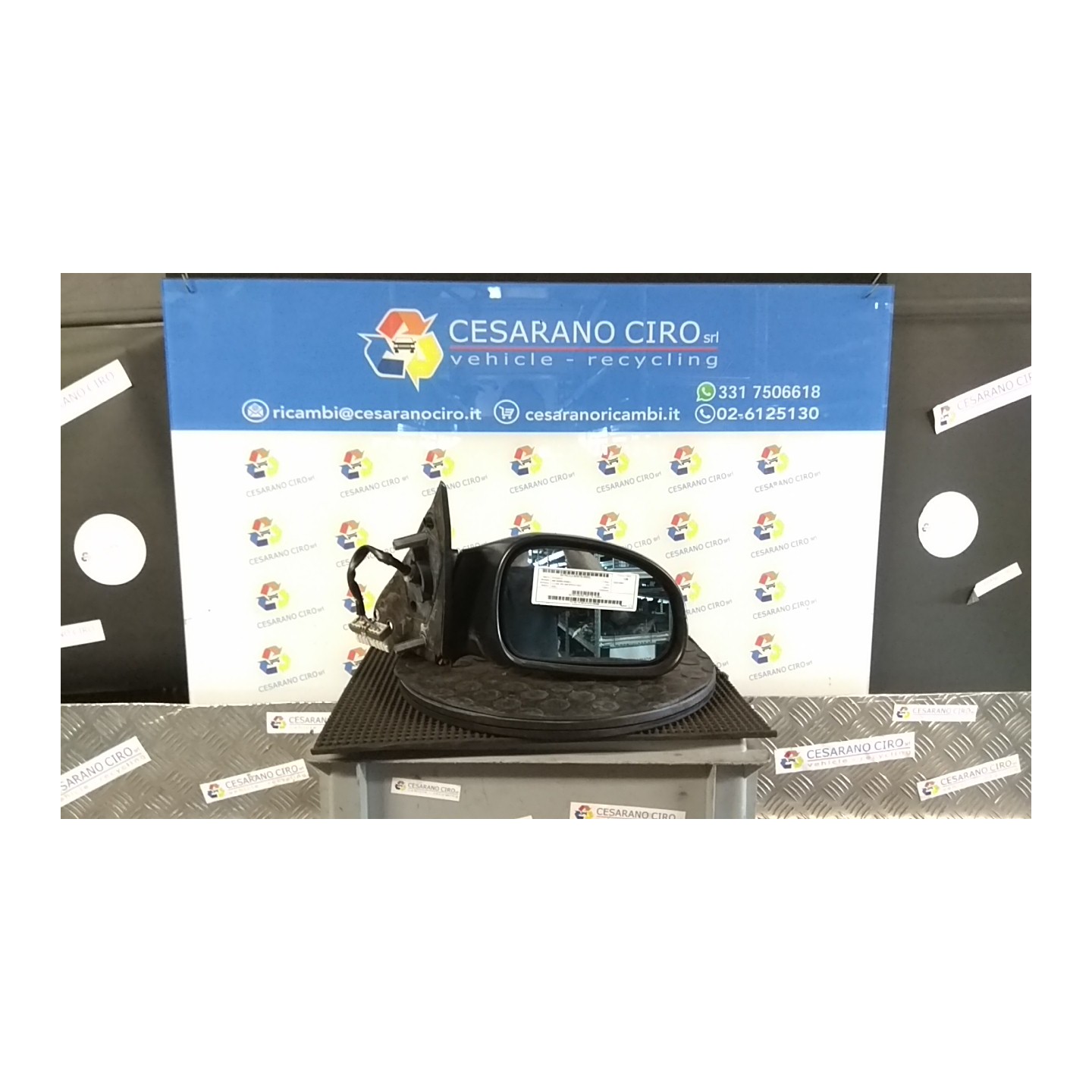 RETROVISORE EST. DX. 022 PEUGEOT 406 (04/99-05/04) 4HX 8149V7
