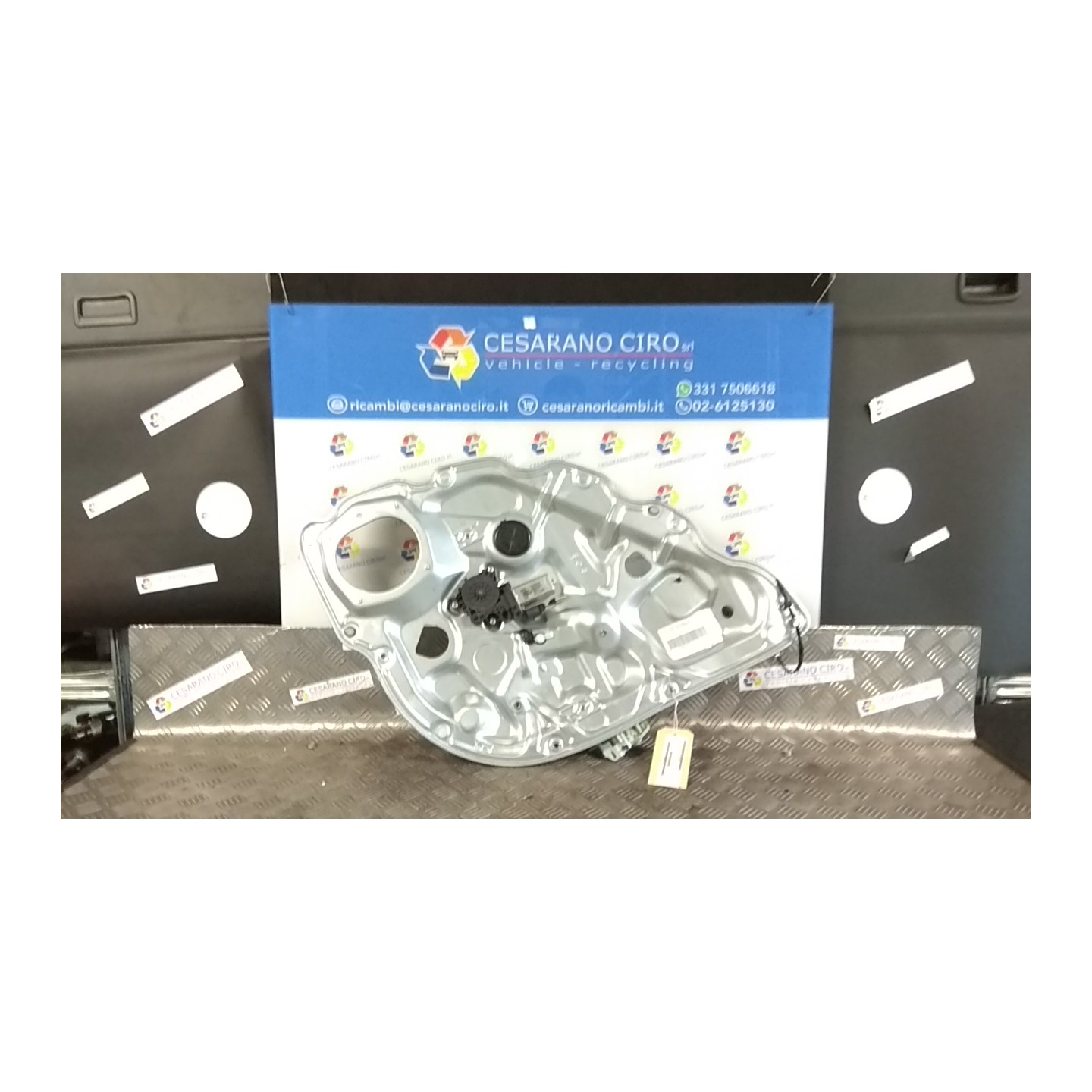 ALZACRISTALLO PORTA POST. SX. 086 LANCIA MUSA (TJ) (10/07-02/11) 350A1000 71734851