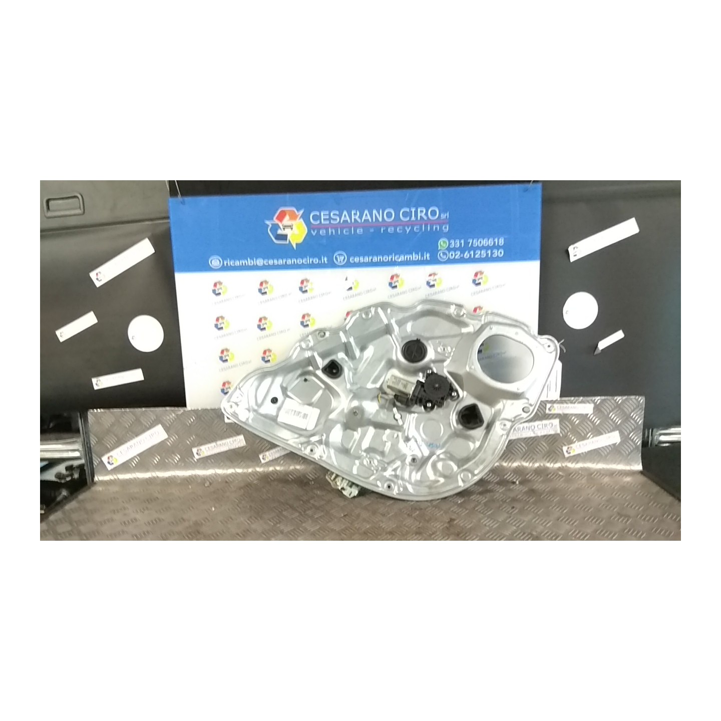 ALZACRISTALLO PORTA POST. DX. 087 LANCIA MUSA (TJ) (10/07-02/11) 350A1000 71734850