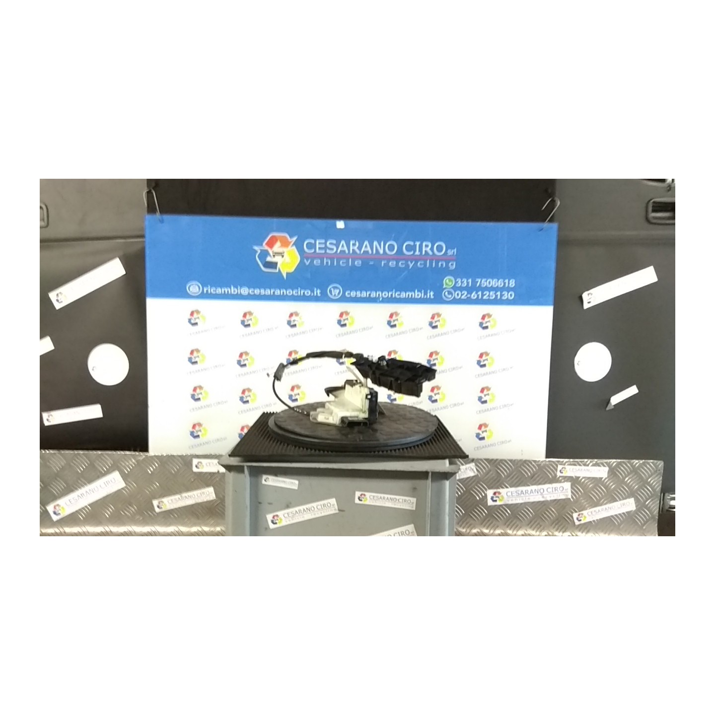 SERRATURA PORTA ANT. SX. 018 CITROEN C3 2A SERIE (A51) (09/09-06/13 8FP 9800624480