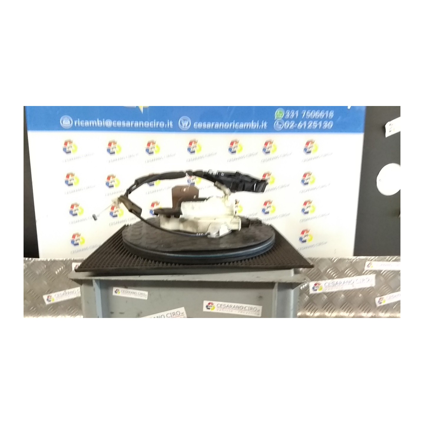 SERRATURA PORTA ANT. SX. 018 CITROEN C3 2A SERIE (A51) (09/09-06/13 8FP 9800624480