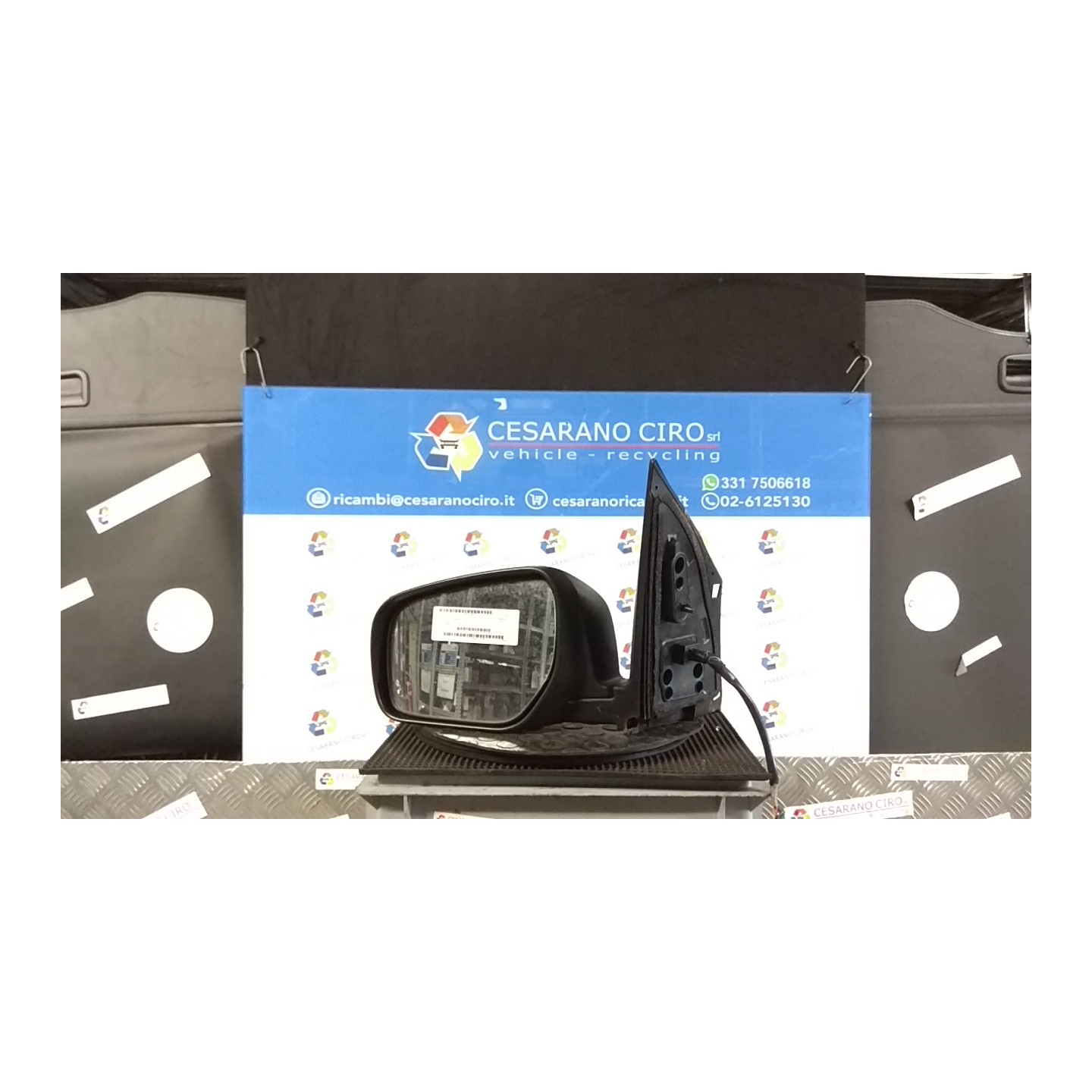 RETROVISORE EST. REGOLAZ. ELETTR. EQPT1;RETROVISORI EST.01-02-03 SX. 110 RENAULT KOLEOS (05/08-) M9RG8 96302JY02A