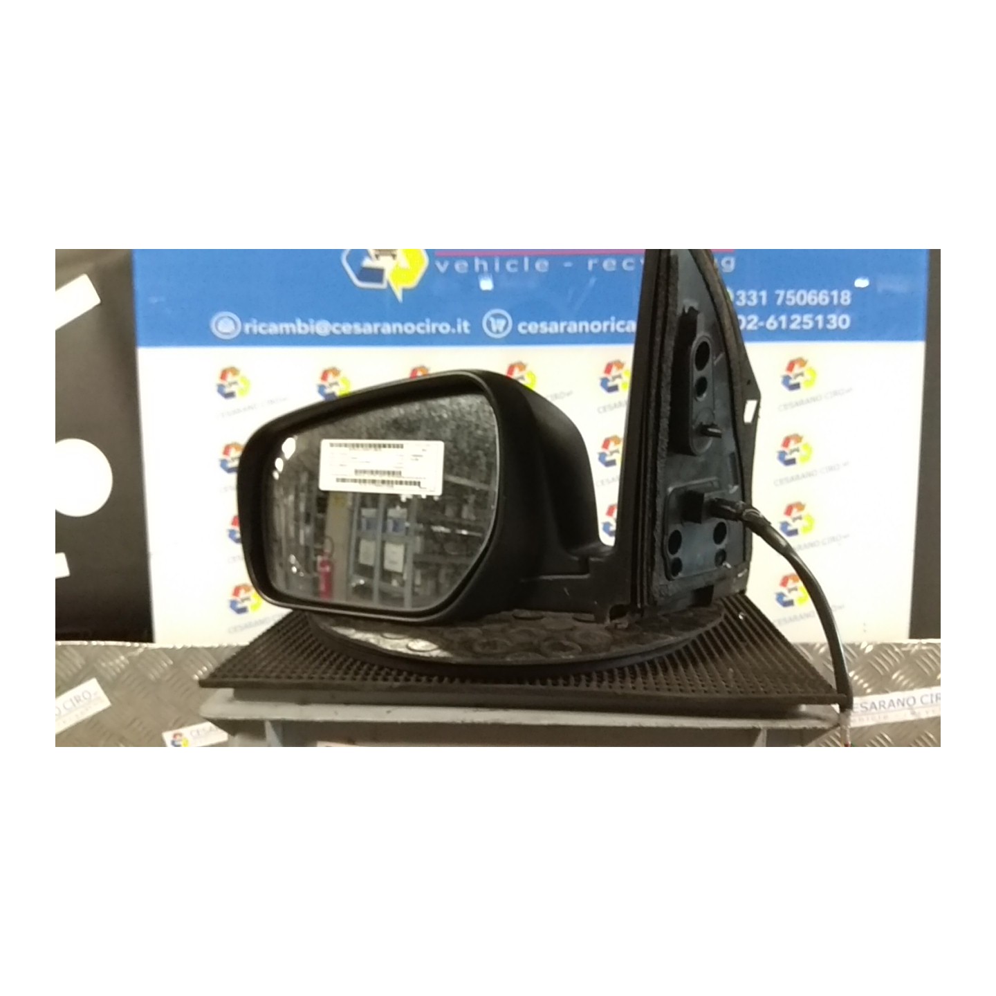 RETROVISORE EST. REGOLAZ. ELETTR. EQPT1;RETROVISORI EST.01-02-03 SX. 110 RENAULT KOLEOS (05/08-) M9RG8 96302JY02A