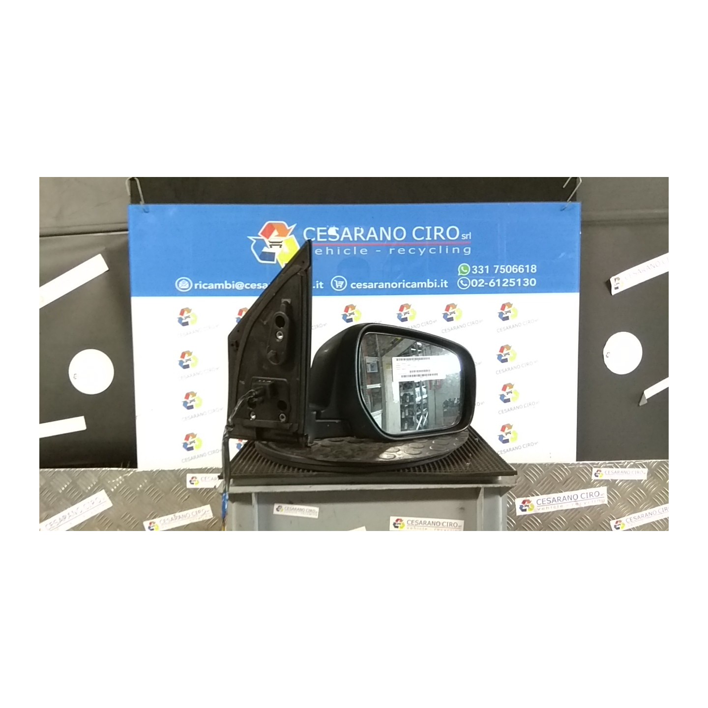 RETROVISORE EST. REGOLAZ. ELETTR. EQPT1;RETROVISORI EST.01-02-03 DX. 111 RENAULT KOLEOS (05/08-) M9RG8 96301JY02A