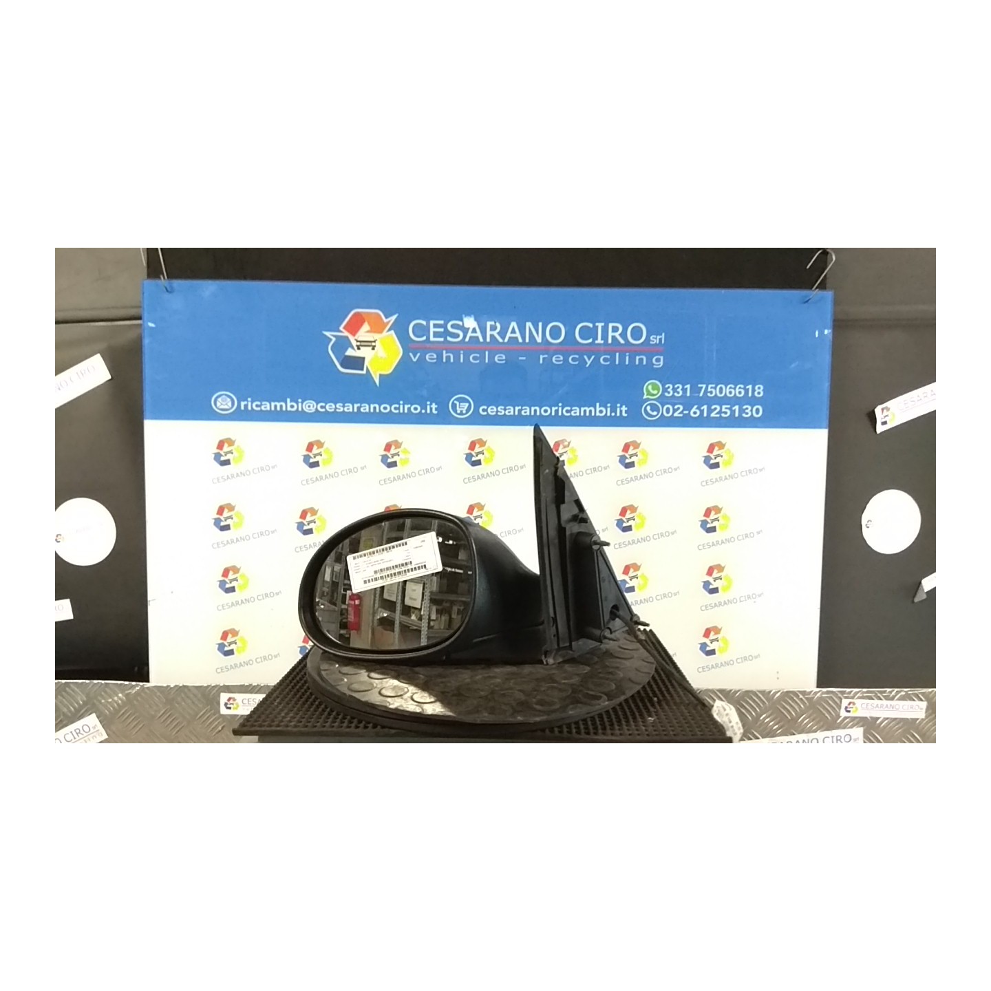RETROVISORE EST. REGOLAZ. ELETTR. TERM. PIEGH. SX. 144 CHRYSLER PT CRUISER (05/00-10/05) 664 K05067027AF