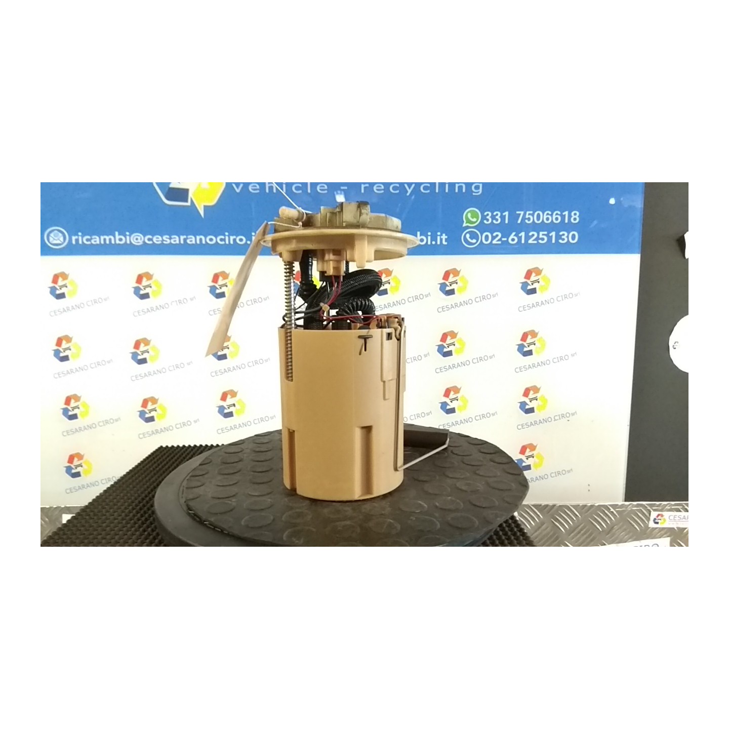 POMPA CARBURANTE C/TRASDUTTORE (GALLEGGIANTE) 174 RENAULT LAGUNA 2A SERIE (03/01-09/07) F4PC7 8200004964