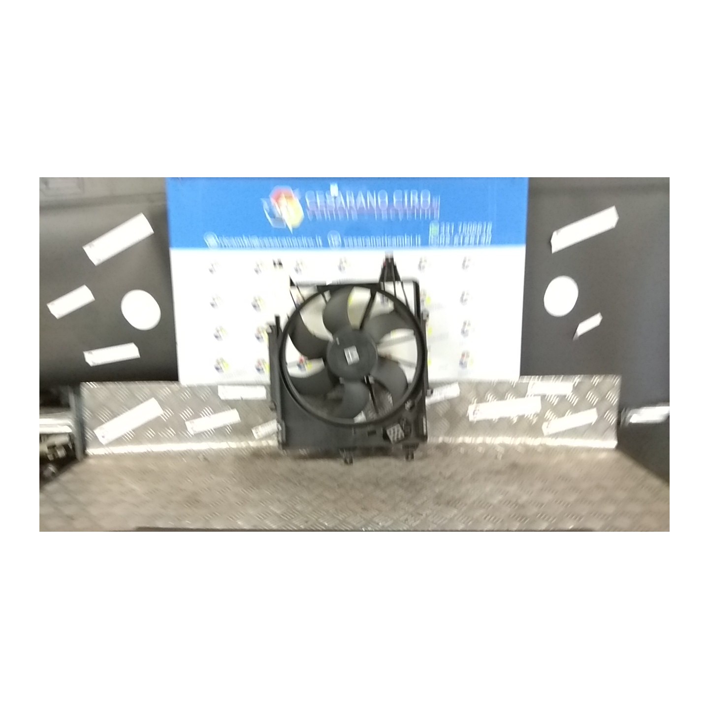 ELETTROVENTOLA 183 RENAULT CLIO 2A SERIE (05/01-11/10) D4FB7 7701070217